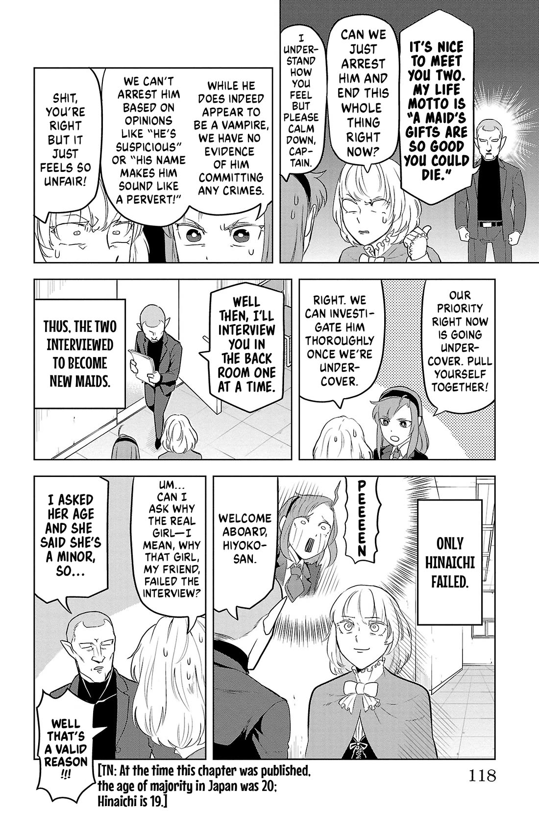 Kyuuketsuki Sugu Shinu Chapter 94 page 4 - Chapter 94: Maid’s Gifts So Good You Could Die (First Half)