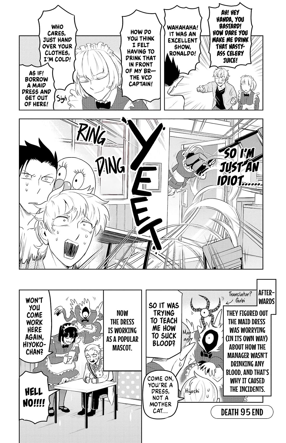 Kyuuketsuki Sugu Shinu Chapter 95 page 12 - Chapter 95: Maid’s Gifts So Good You Could Die (Second Half)