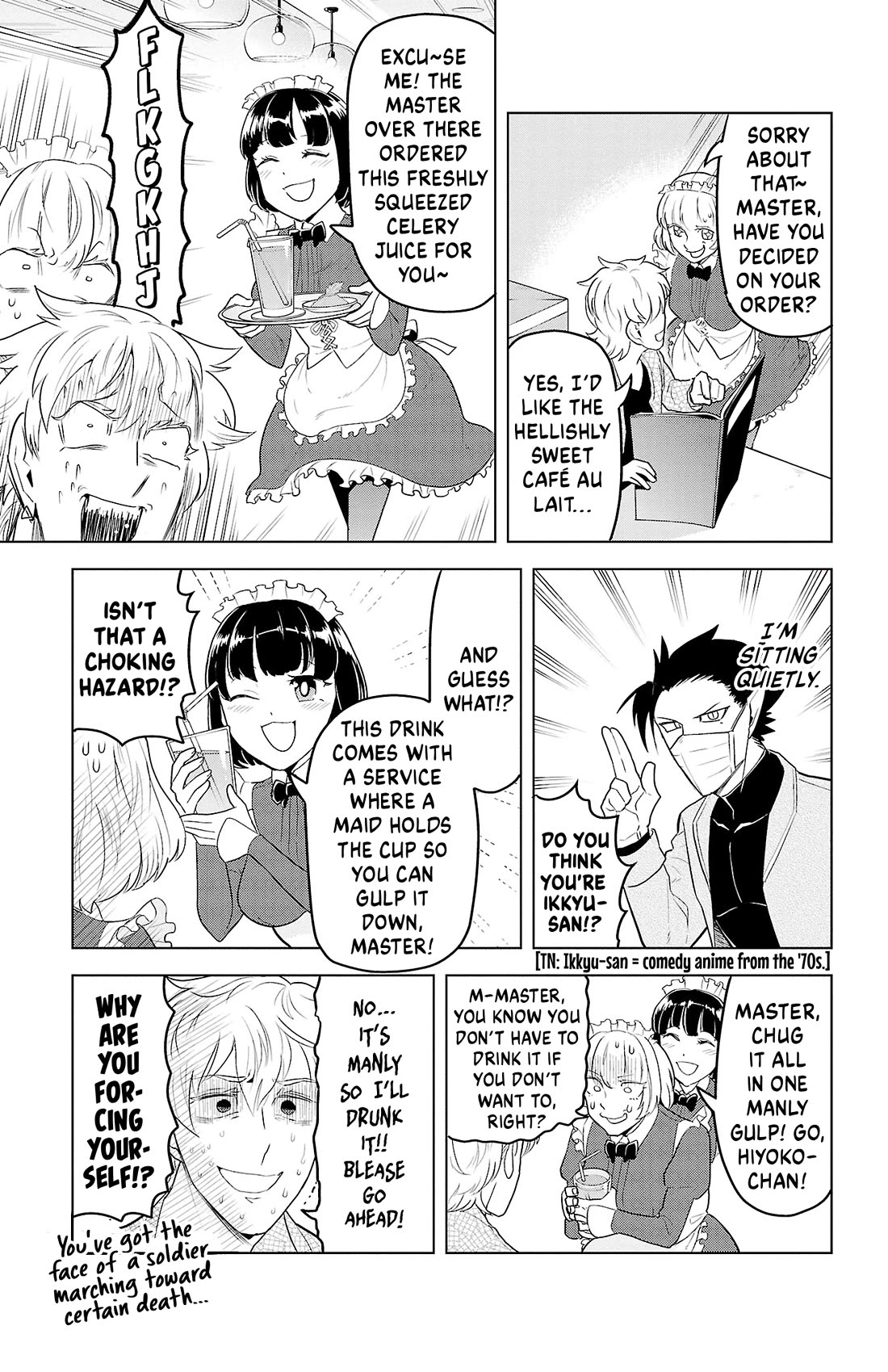 Kyuuketsuki Sugu Shinu Chapter 95 page 3 - Chapter 95: Maid’s Gifts So Good You Could Die (Second Half)