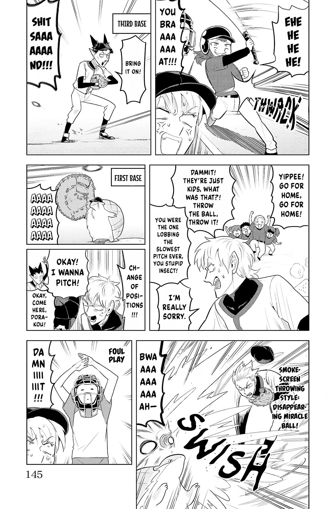 Kyuuketsuki Sugu Shinu Chapter 96 page 5 - Chapter 96: Play Dead-Dead-Dead Ball!!!