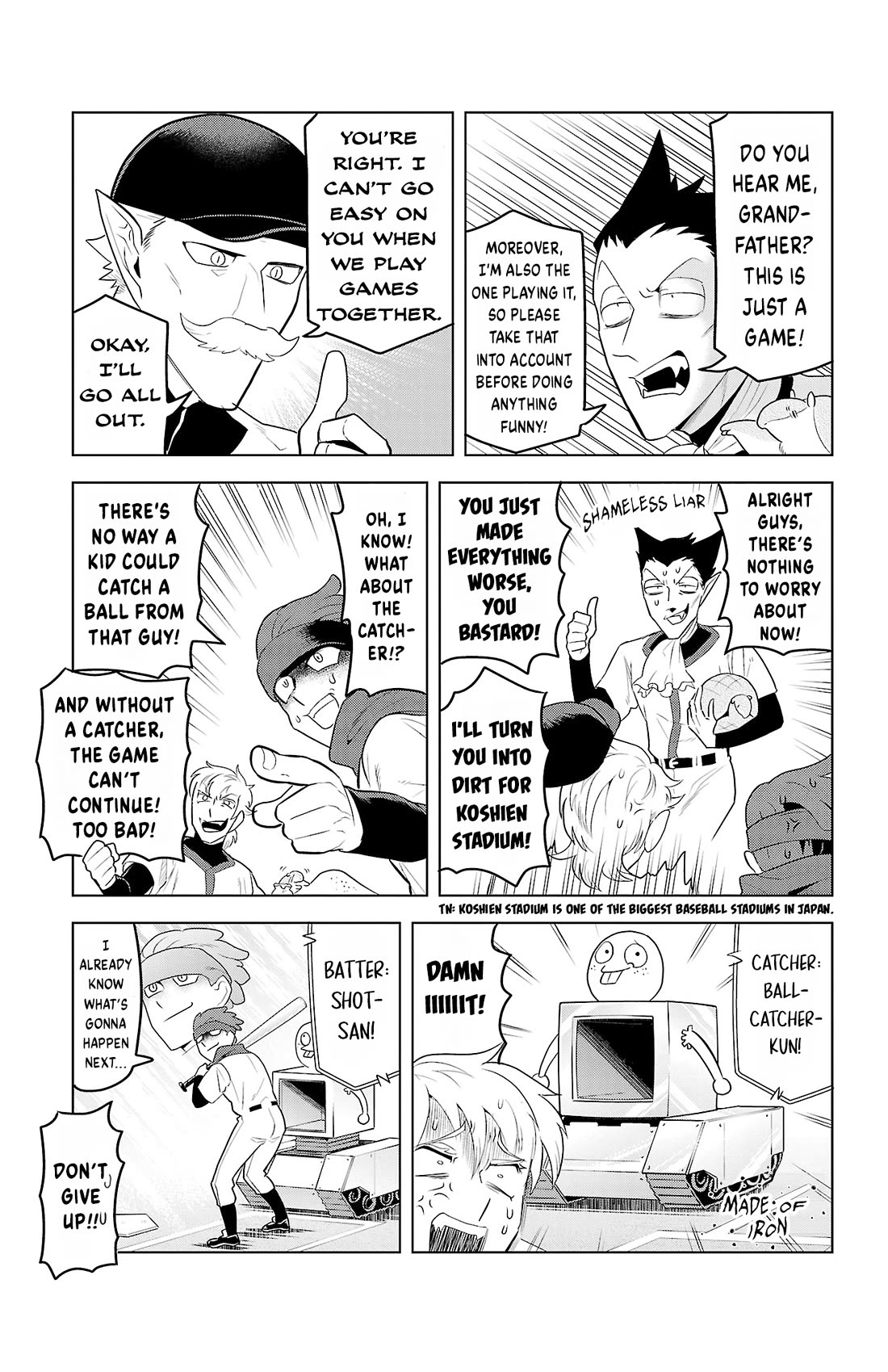 Kyuuketsuki Sugu Shinu Chapter 96 page 7 - Chapter 96: Play Dead-Dead-Dead Ball!!!