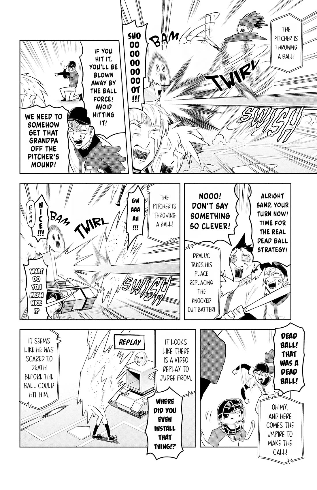 Kyuuketsuki Sugu Shinu Chapter 96 page 8 - Chapter 96: Play Dead-Dead-Dead Ball!!!