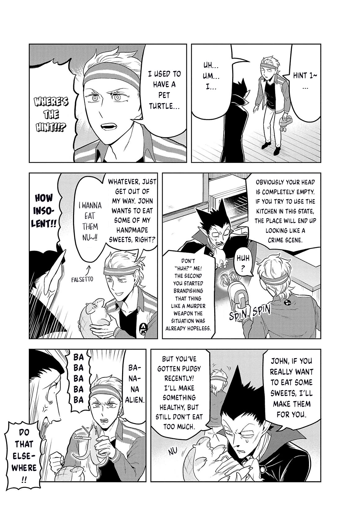 Kyuuketsuki Sugu Shinu Chapter 97 page 11 - Chapter 97: Midnight Tension