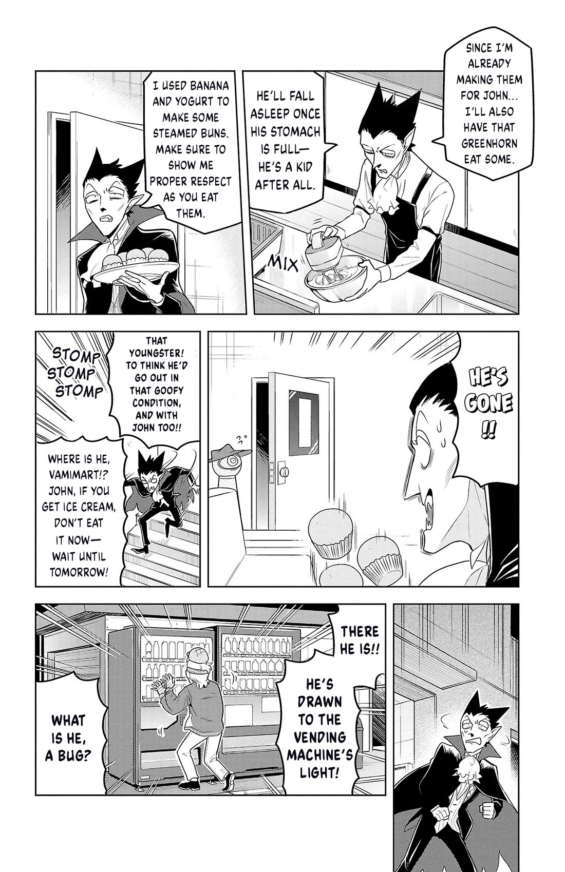 Kyuuketsuki Sugu Shinu Chapter 97 page 12 - Chapter 97: Midnight Tension