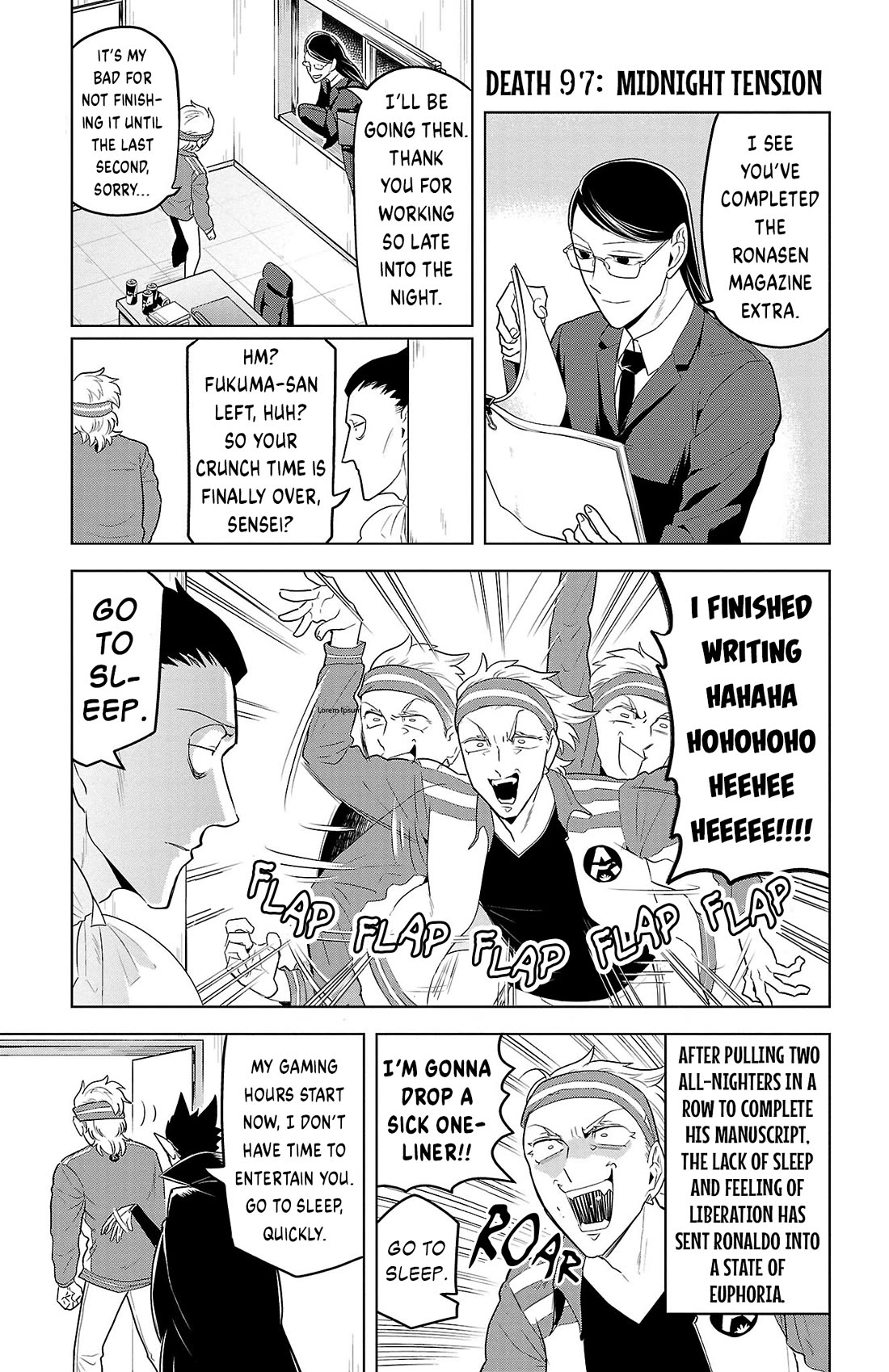 Kyuuketsuki Sugu Shinu Chapter 97 page 5 - Chapter 97: Midnight Tension