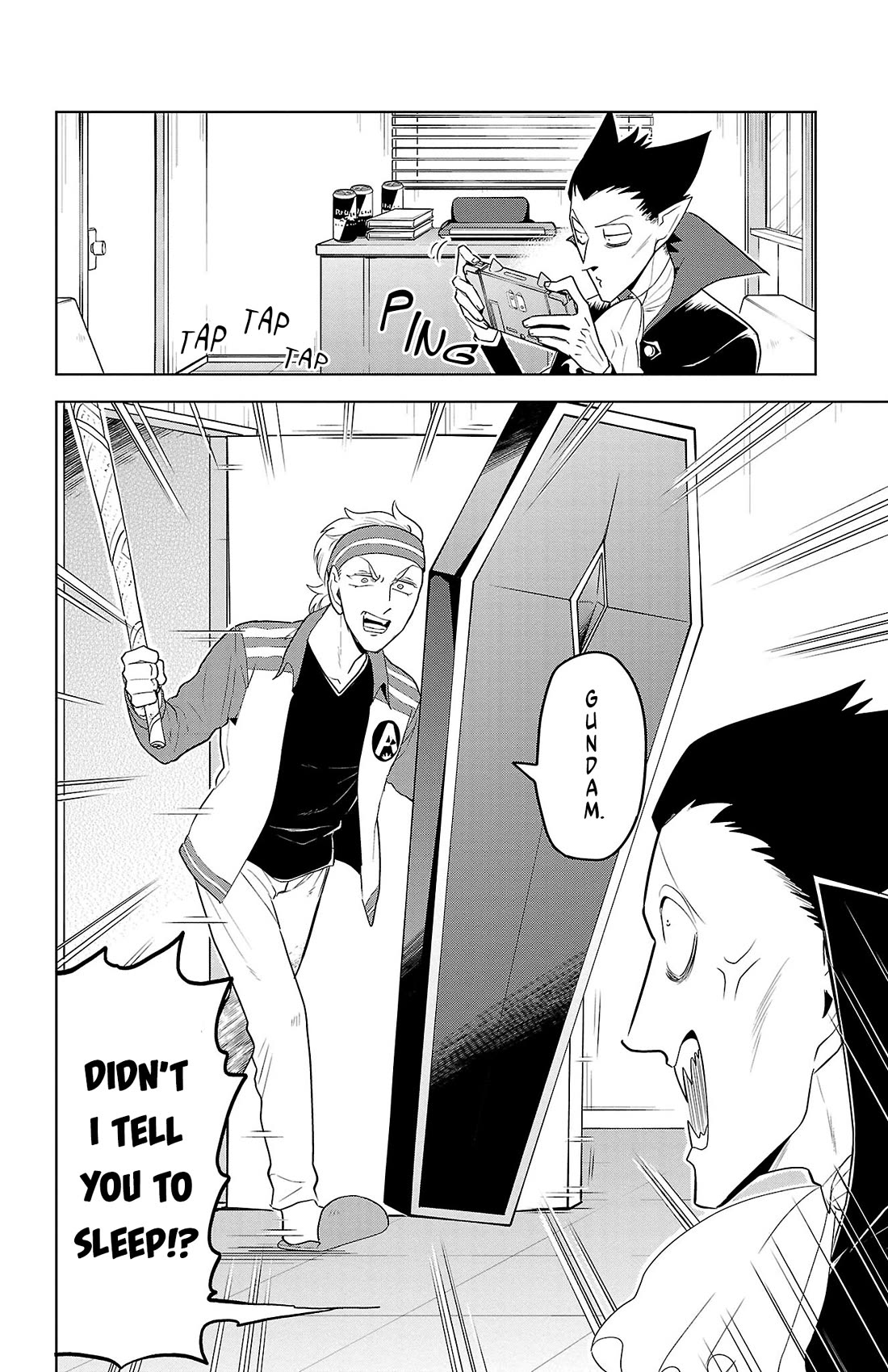 Kyuuketsuki Sugu Shinu Chapter 97 page 6 - Chapter 97: Midnight Tension