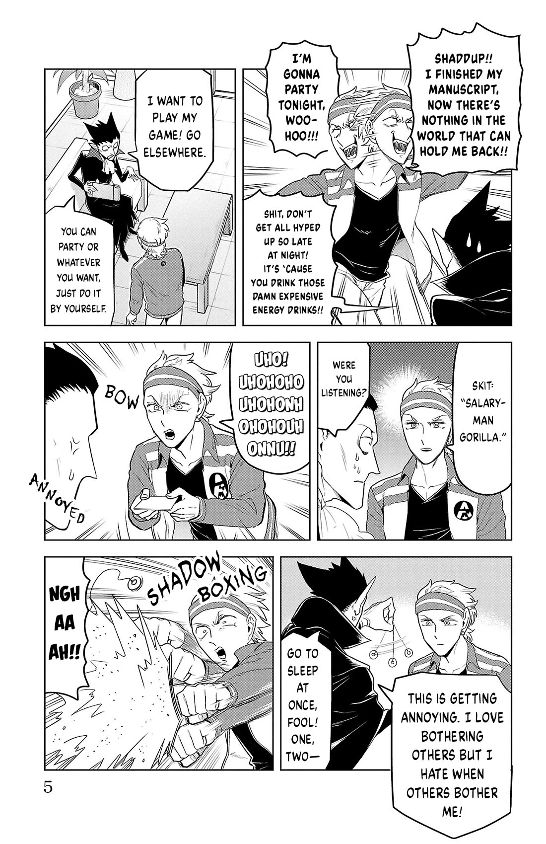 Kyuuketsuki Sugu Shinu Chapter 97 page 7 - Chapter 97: Midnight Tension