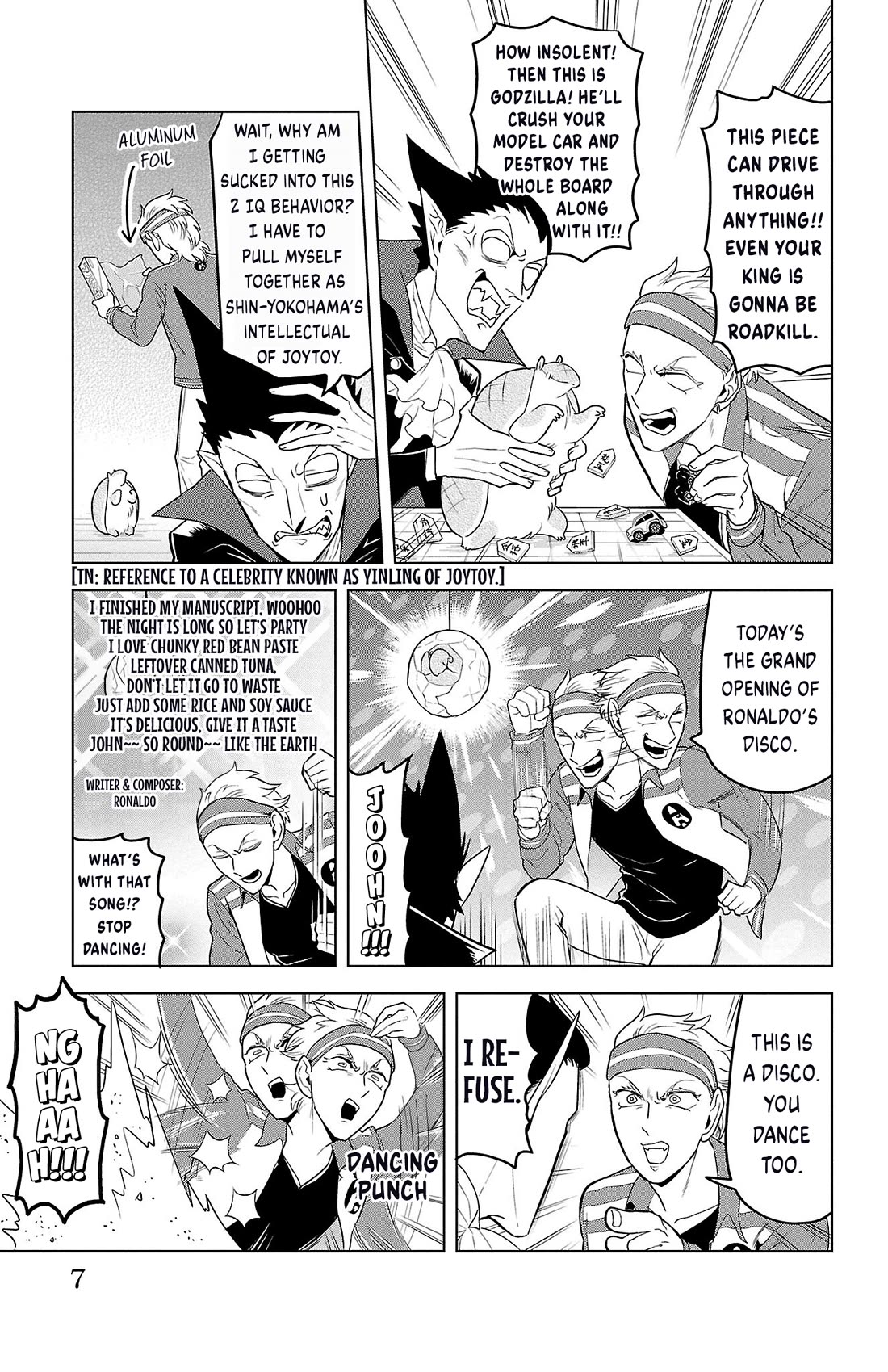 Kyuuketsuki Sugu Shinu Chapter 97 page 9 - Chapter 97: Midnight Tension