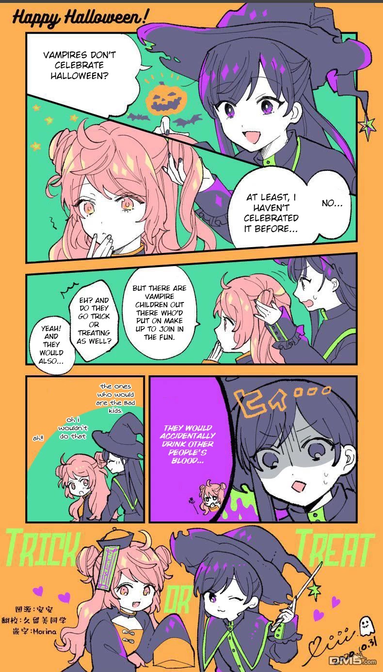 Kyuuketsuki to Yobaretai! Chapter 6.1 page 1 - Chapter 6.1: halloween special