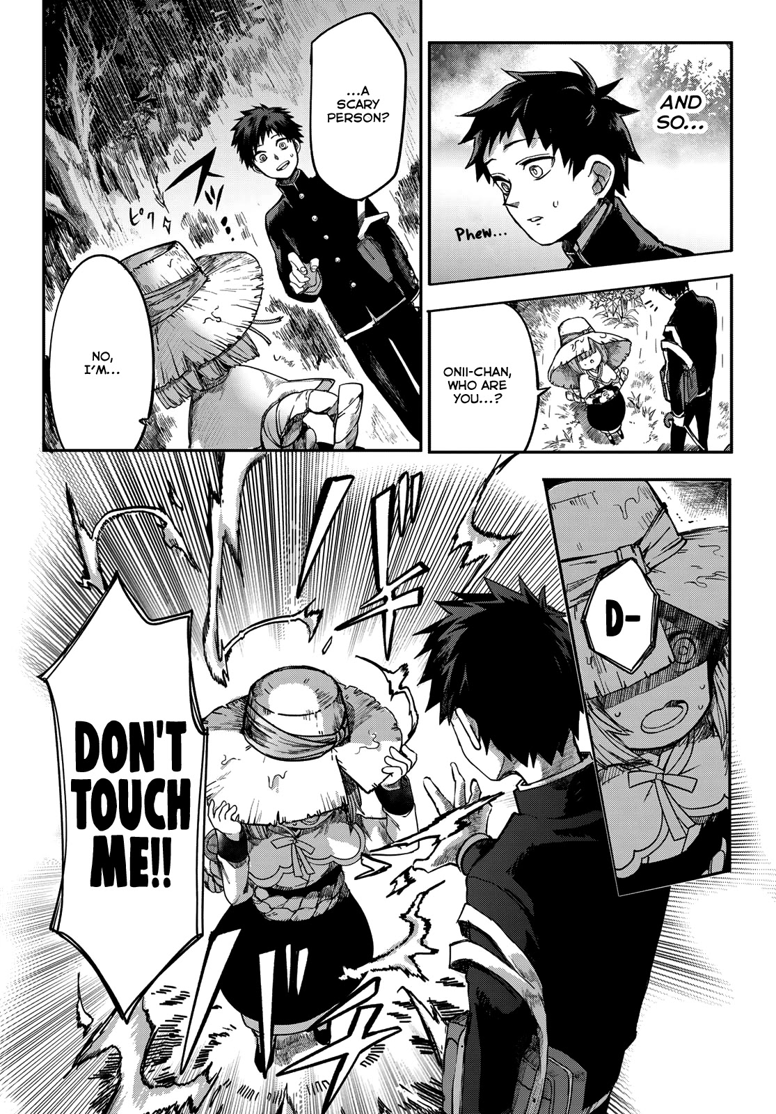 Kyuuki no Adabana Chapter 1 page 15 - Chapter 1: The Boy Who Could See