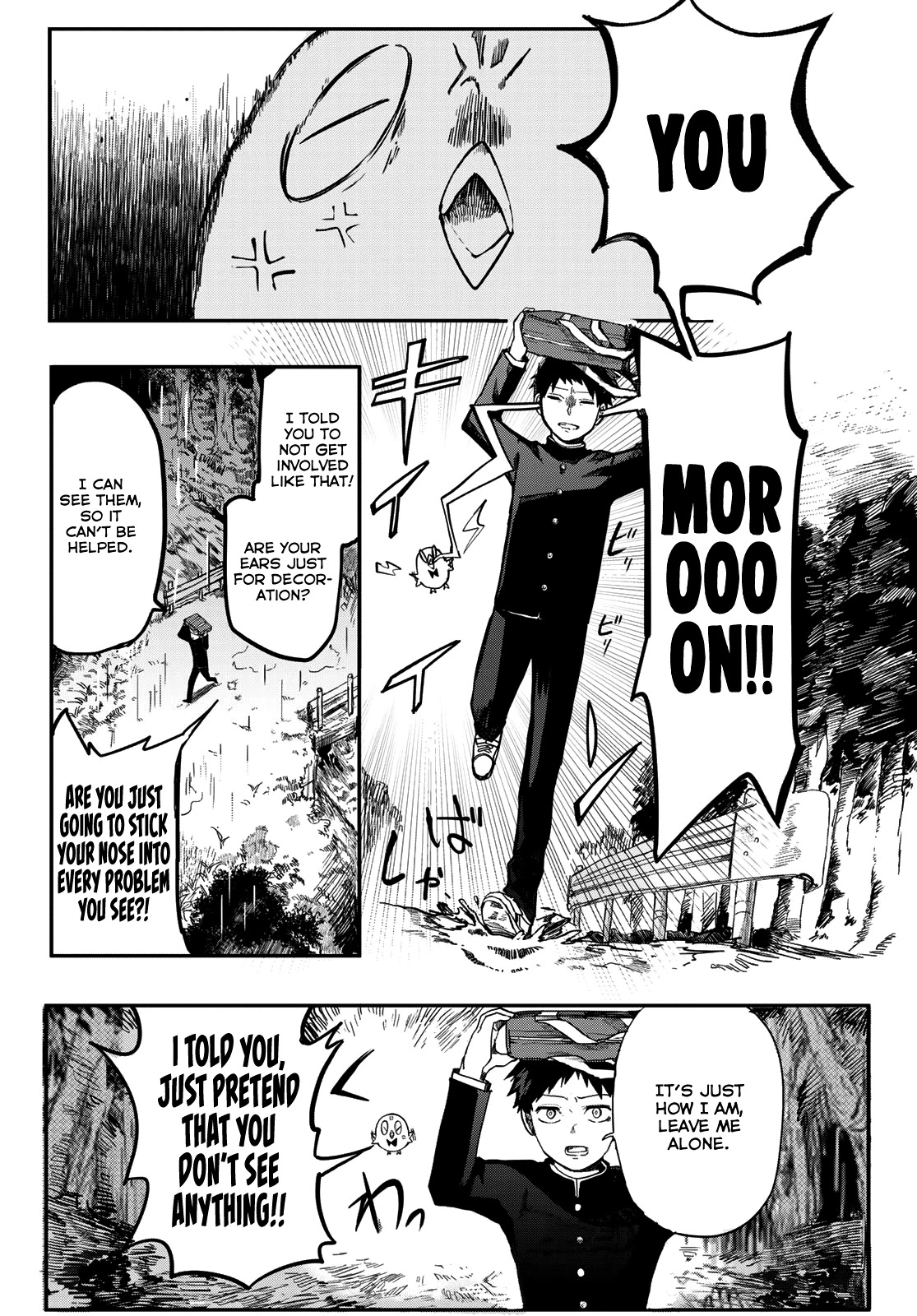 Kyuuki no Adabana Chapter 1 page 25 - Chapter 1: The Boy Who Could See
