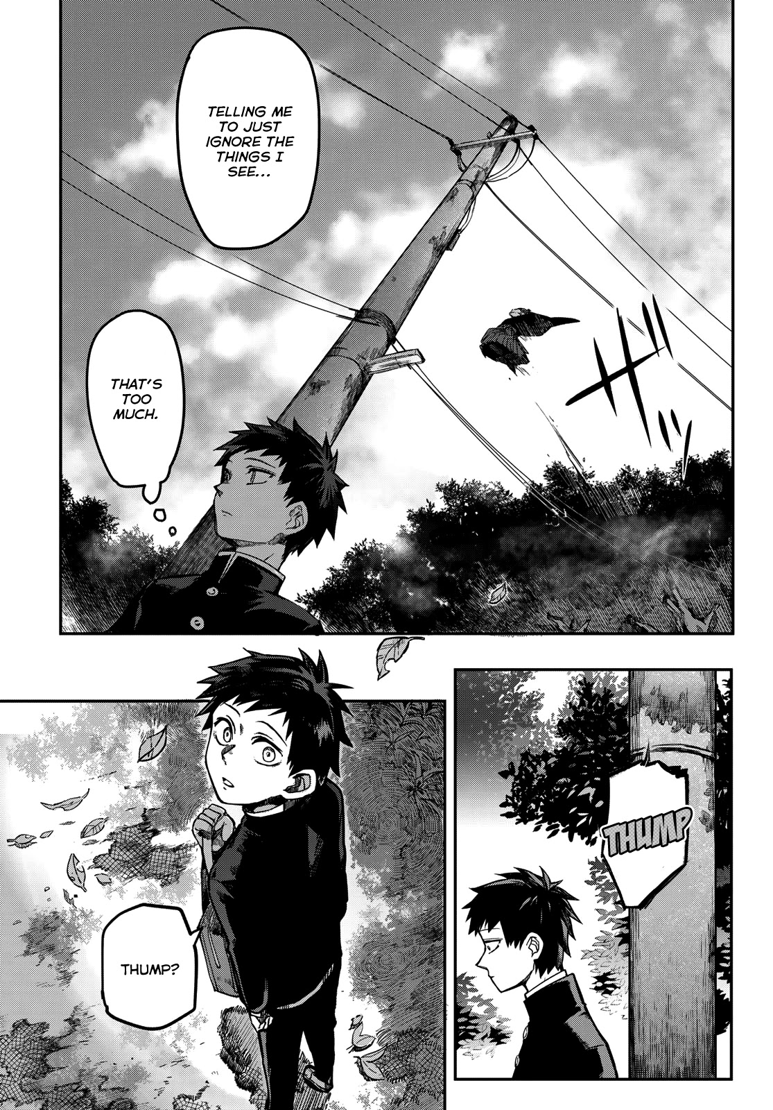 Kyuuki no Adabana Chapter 1 page 30 - Chapter 1: The Boy Who Could See