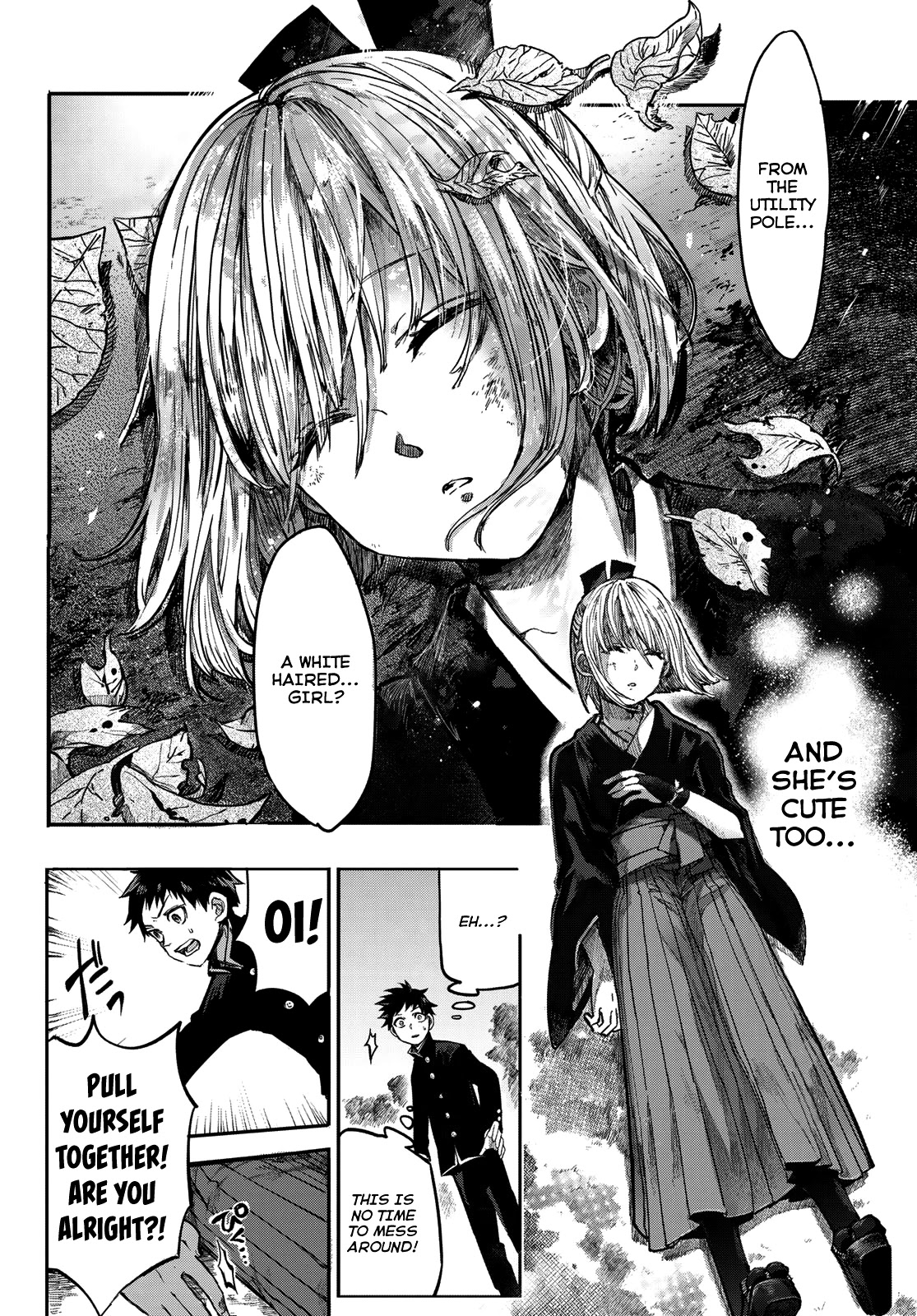 Kyuuki no Adabana Chapter 1 page 32 - Chapter 1: The Boy Who Could See