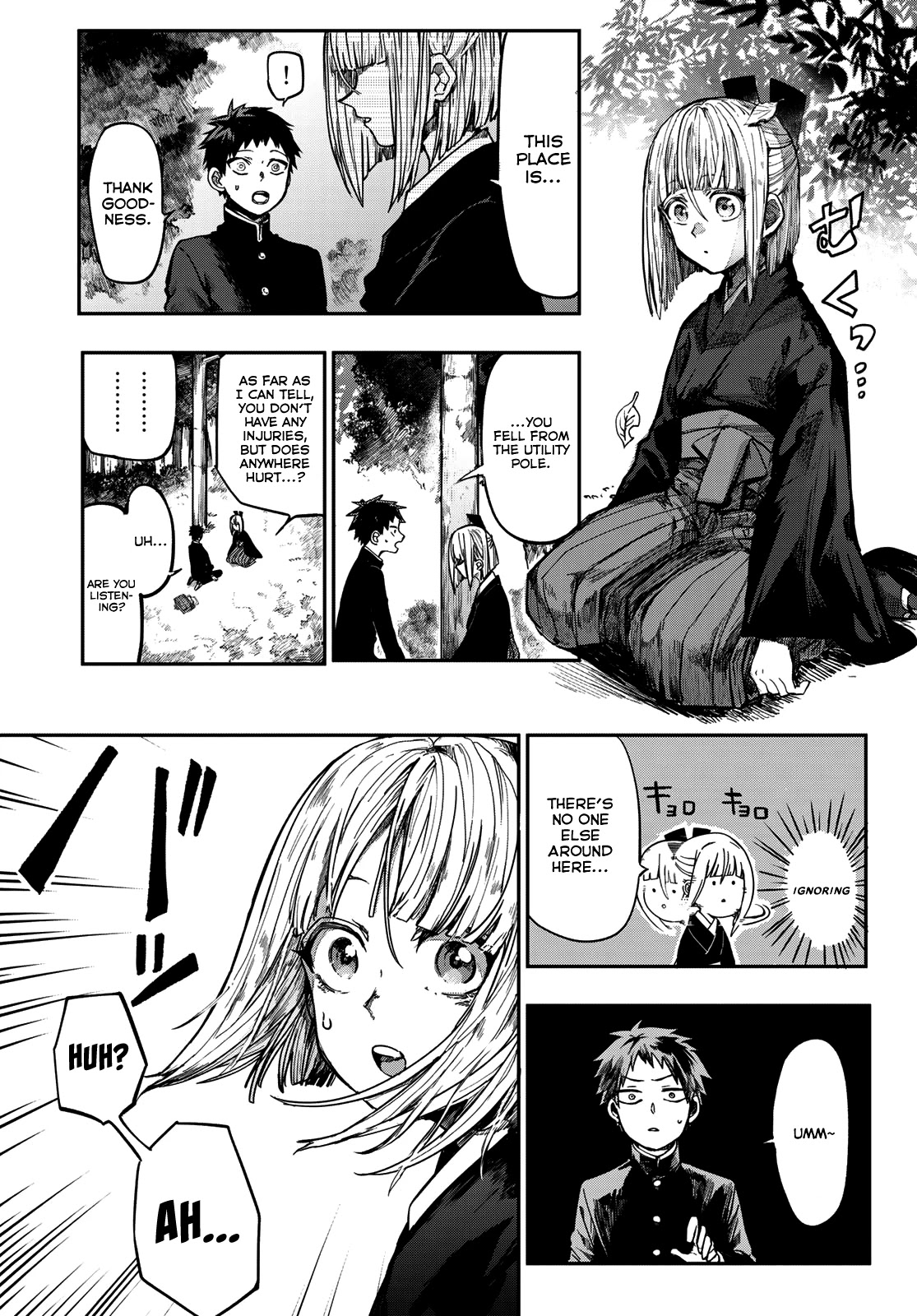 Kyuuki no Adabana Chapter 1 page 33 - Chapter 1: The Boy Who Could See
