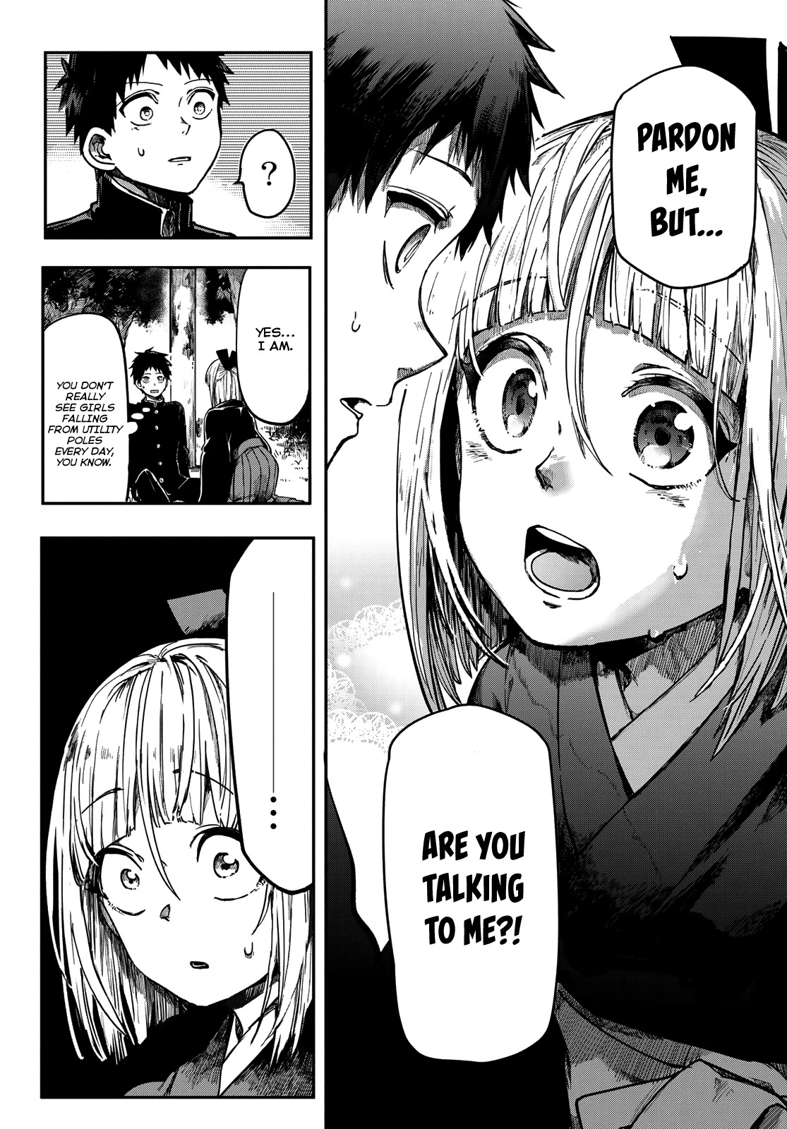 Kyuuki no Adabana Chapter 1 page 34 - Chapter 1: The Boy Who Could See