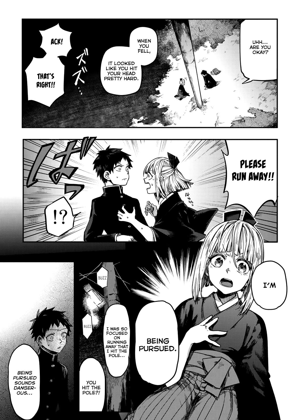 Kyuuki no Adabana Chapter 1 page 35 - Chapter 1: The Boy Who Could See