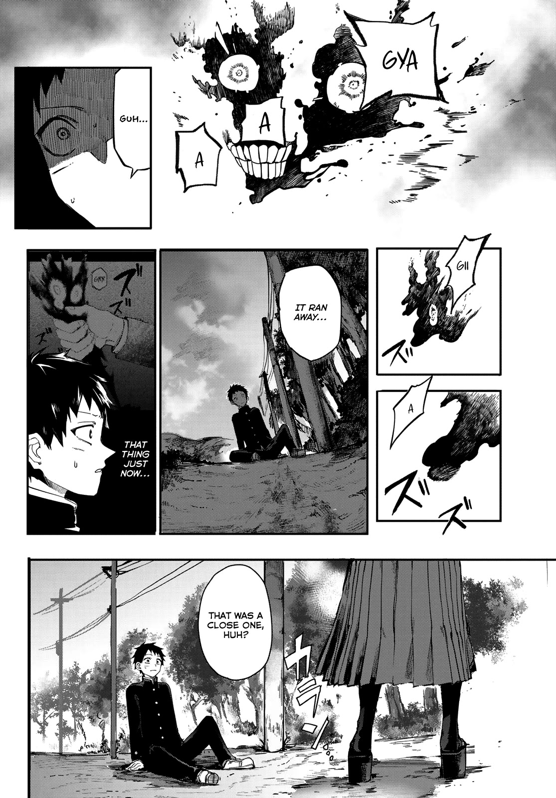 Kyuuki no Adabana Chapter 1 page 40 - Chapter 1: The Boy Who Could See