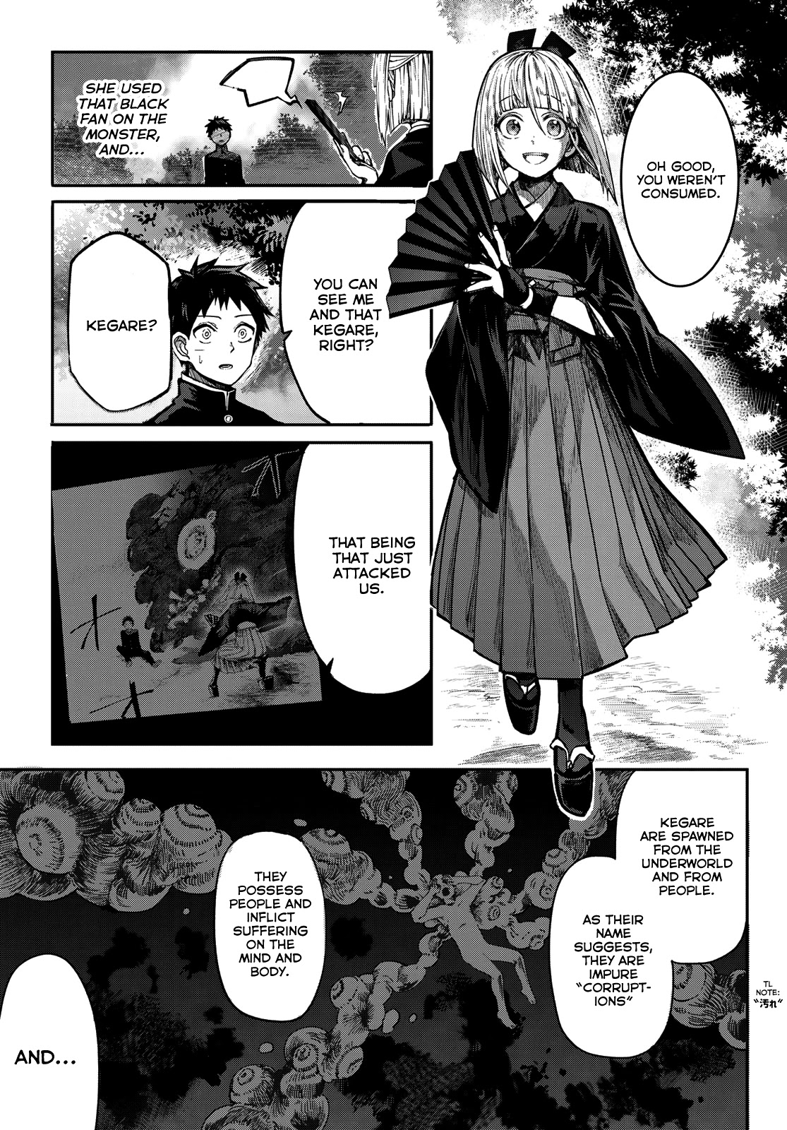 Kyuuki no Adabana Chapter 1 page 41 - Chapter 1: The Boy Who Could See