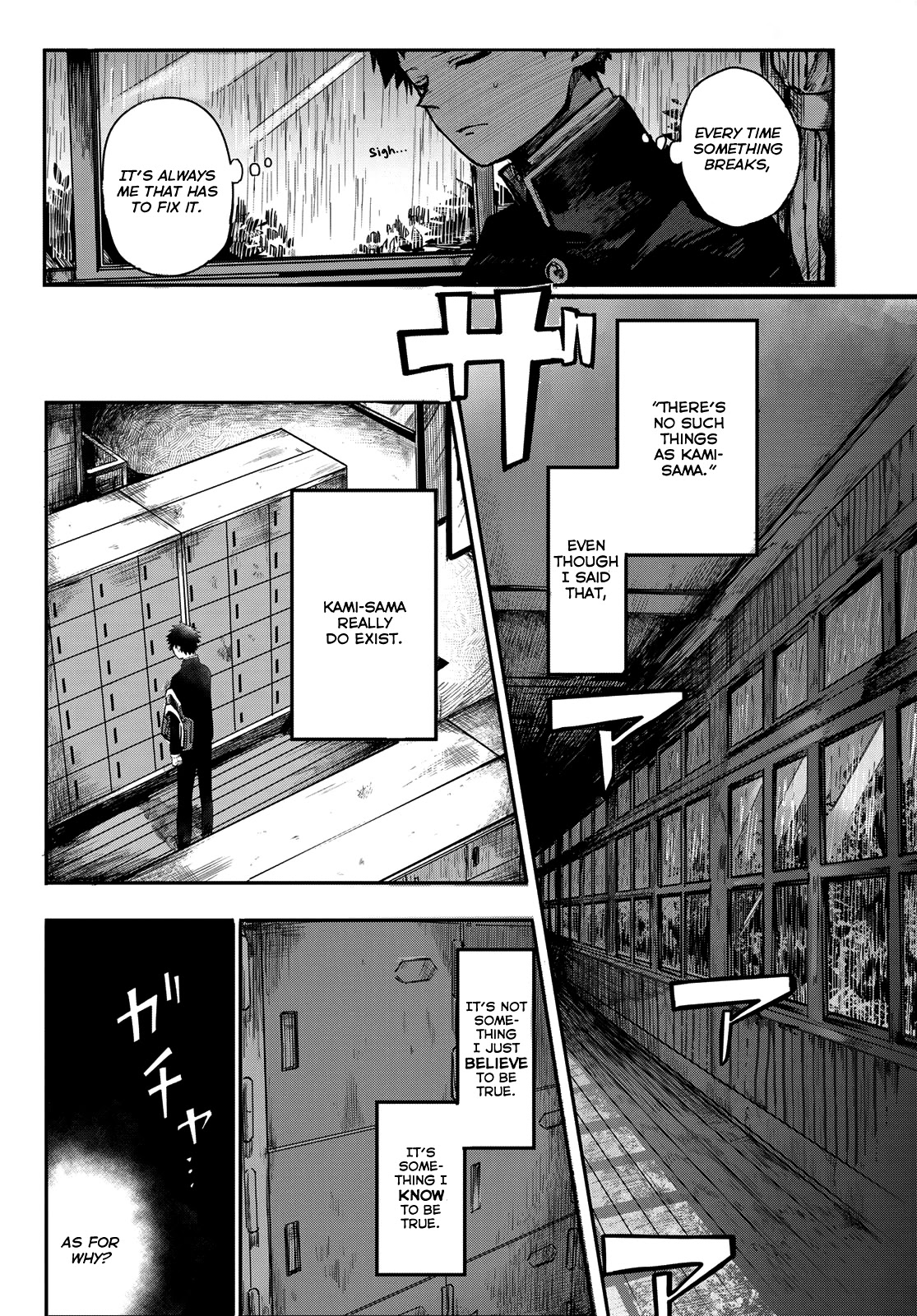 Kyuuki no Adabana Chapter 1 page 7 - Chapter 1: The Boy Who Could See