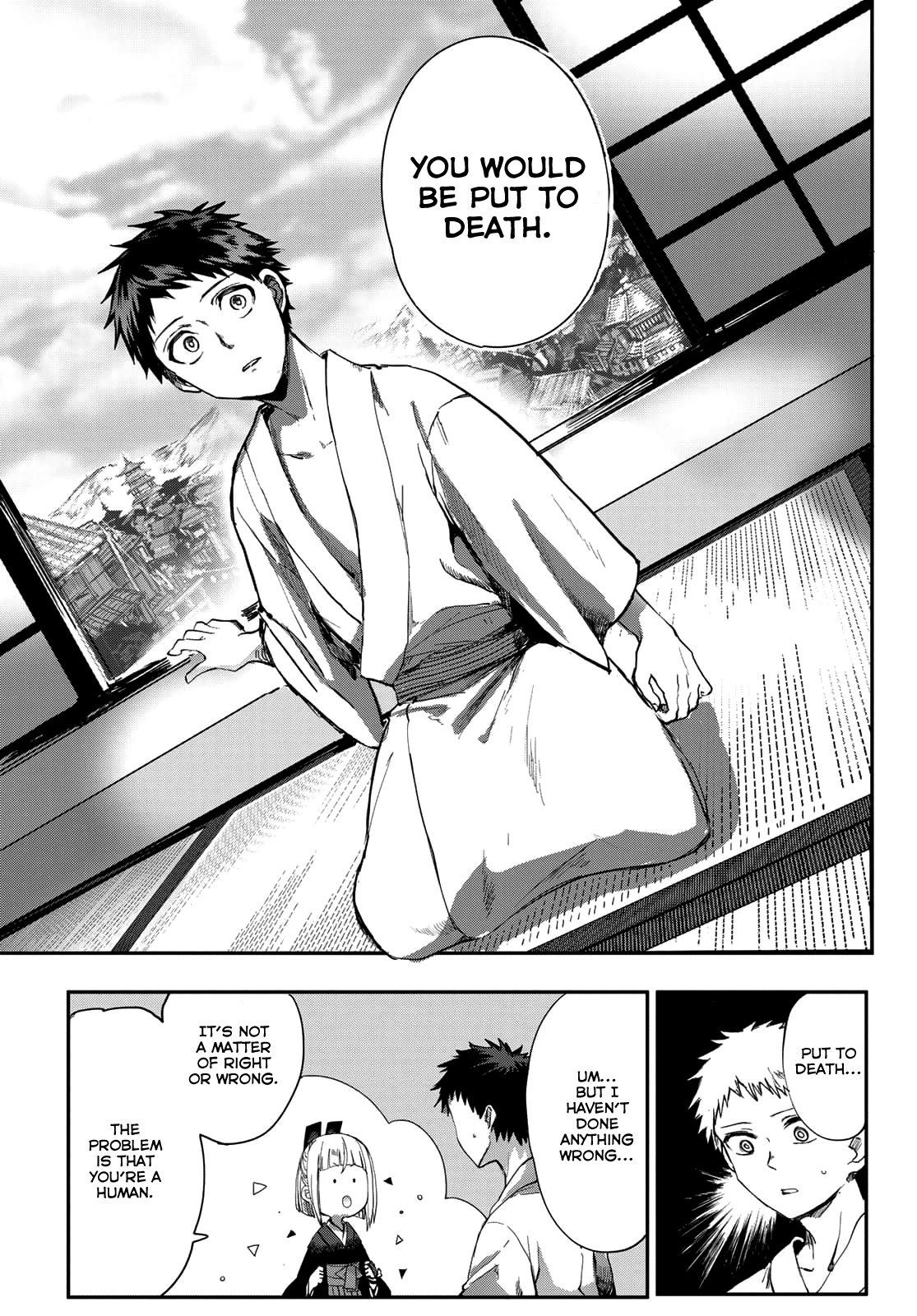 Kyuuki no Adabana Chapter 2 page 13 - Chapter 2: Binbougami Kazura
