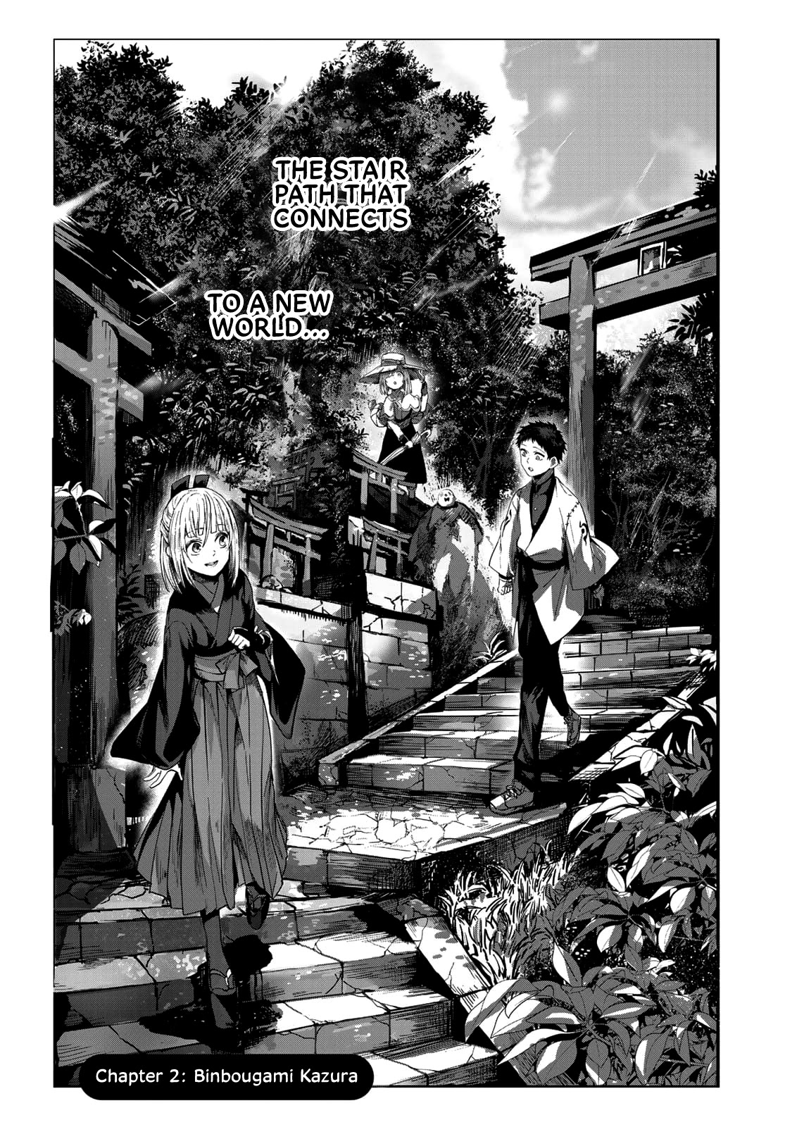 Kyuuki no Adabana Chapter 2 page 2 - Chapter 2: Binbougami Kazura