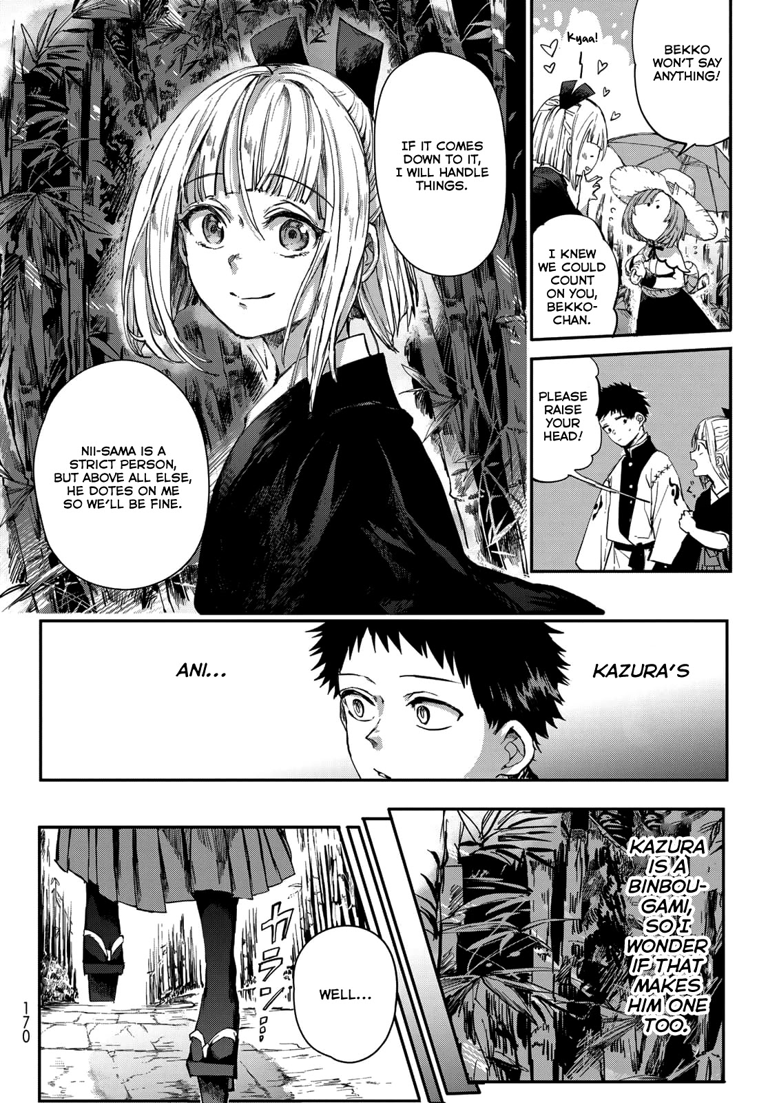 Kyuuki no Adabana Chapter 2 page 28 - Chapter 2: Binbougami Kazura