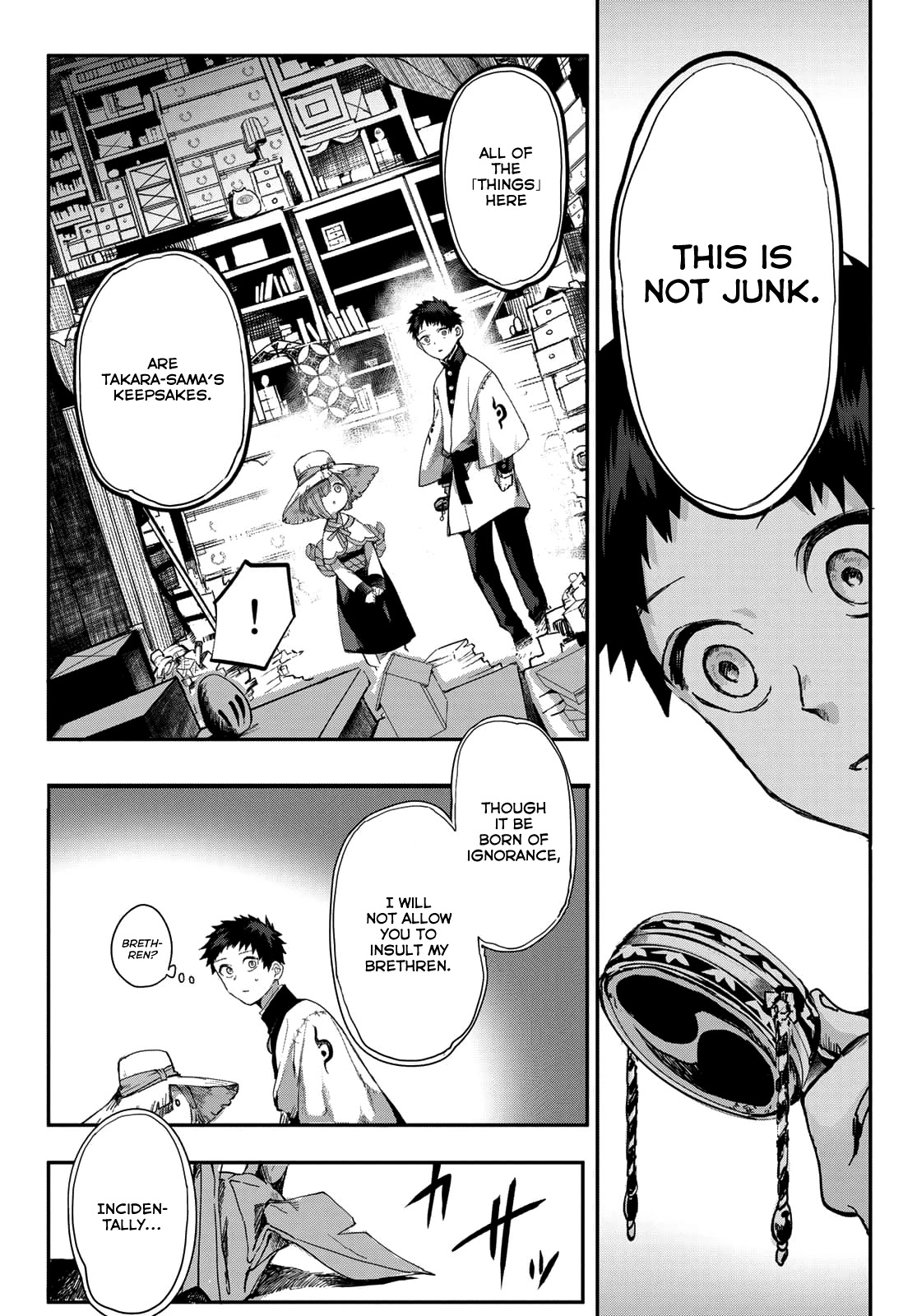 Kyuuki no Adabana Chapter 3 page 10 - Chapter 3: Fukunokami Takara