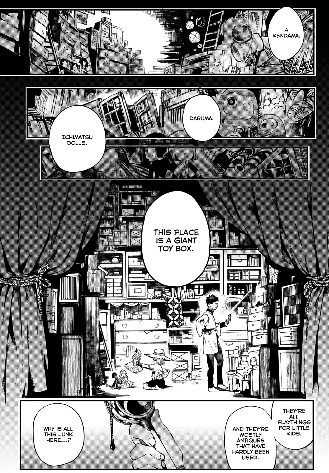 Kyuuki no Adabana Chapter 3 page 9 - Chapter 3: Fukunokami Takara