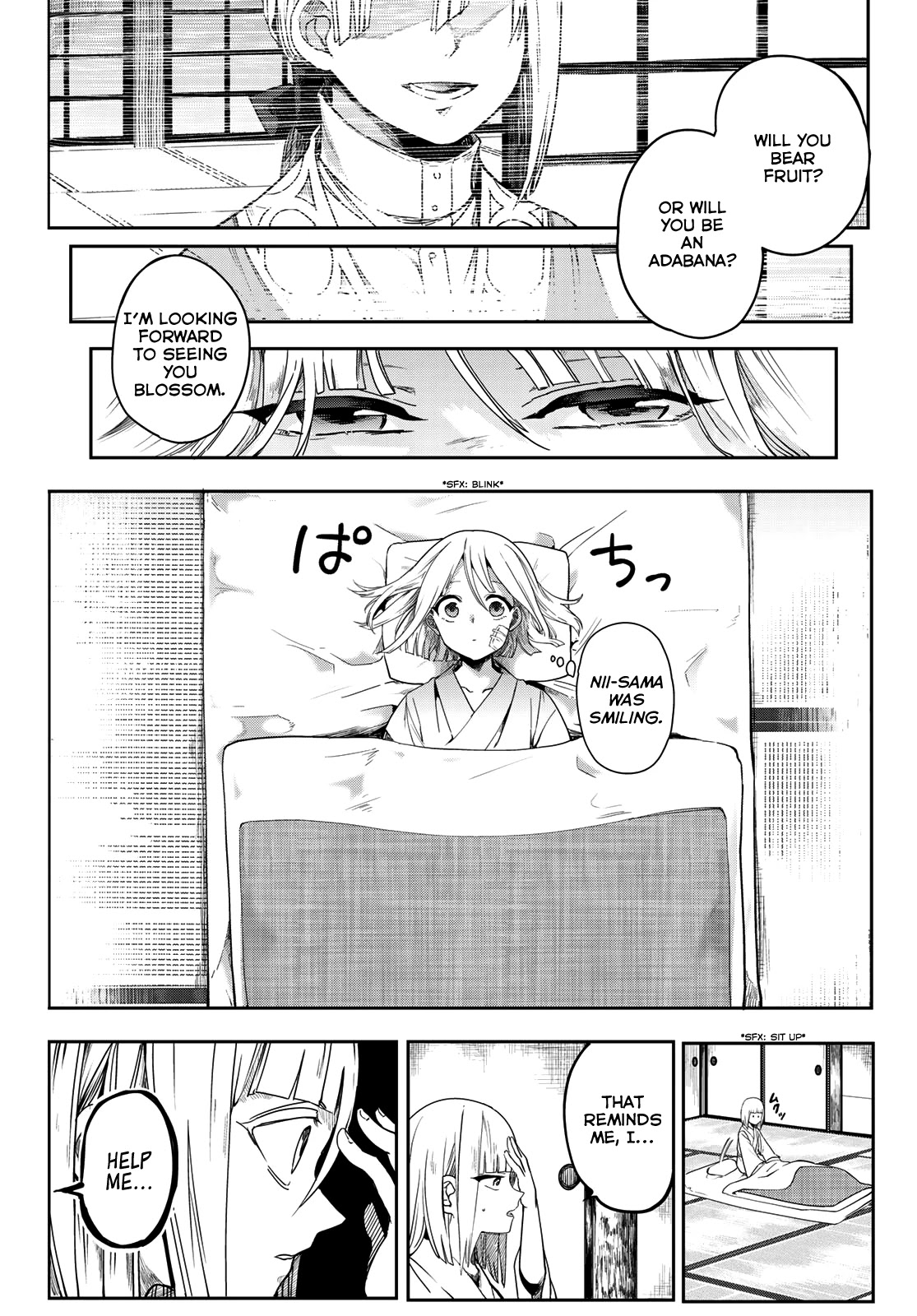 Kyuuki no Adabana Chapter 5 page 8 - Chapter 5: May Fortune Be With You
