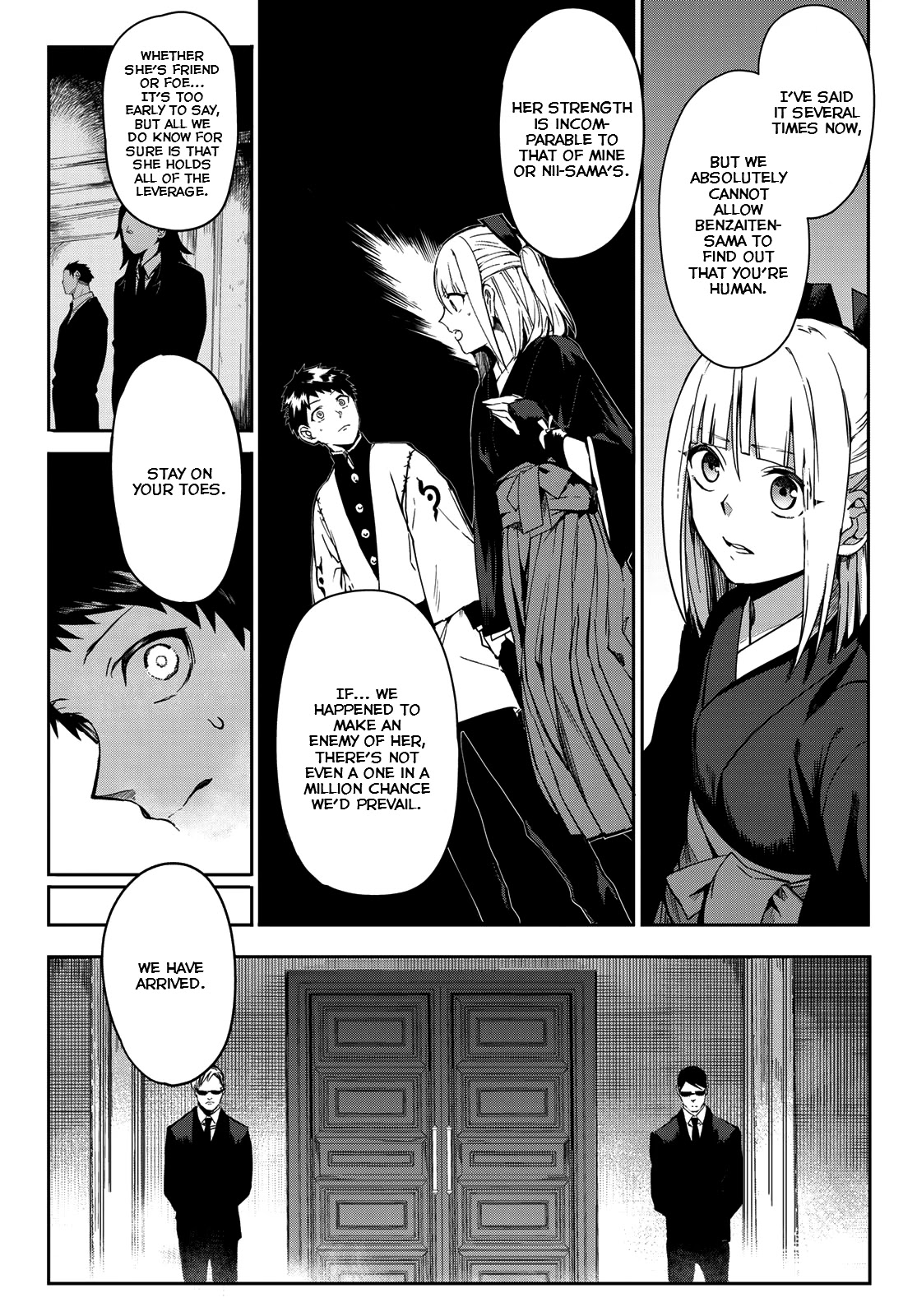 Kyuuki no Adabana Chapter 7 page 13 - Chapter 7: In the Belly of the Snake