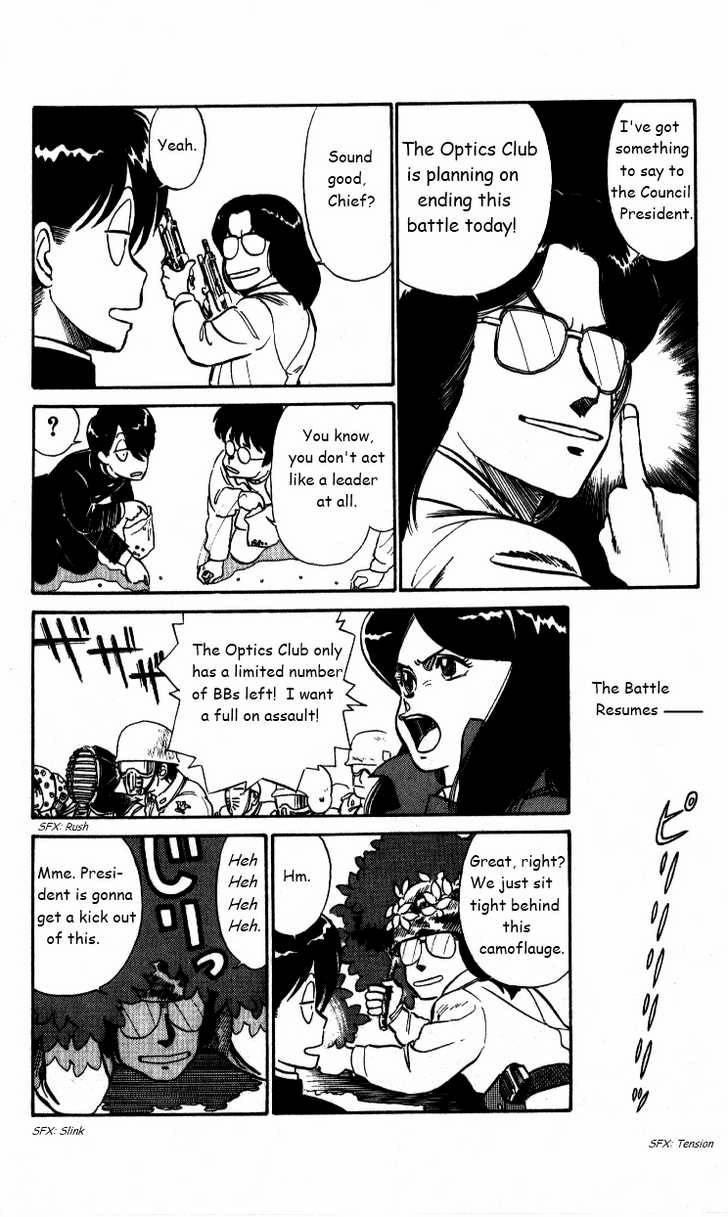 Kyuukyoku Choujin R Chapter 23 page 11 - Chapter 23: Haru High's Longest Day