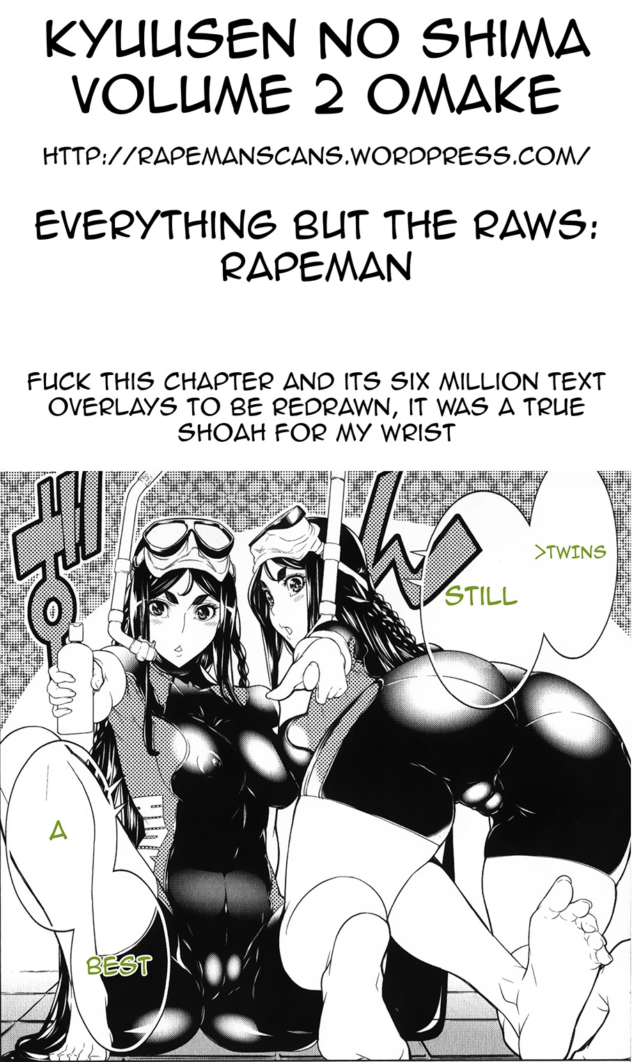 Kyuusen no Shima Chapter 11.5 page 8 - Chapter 11.5: Omake