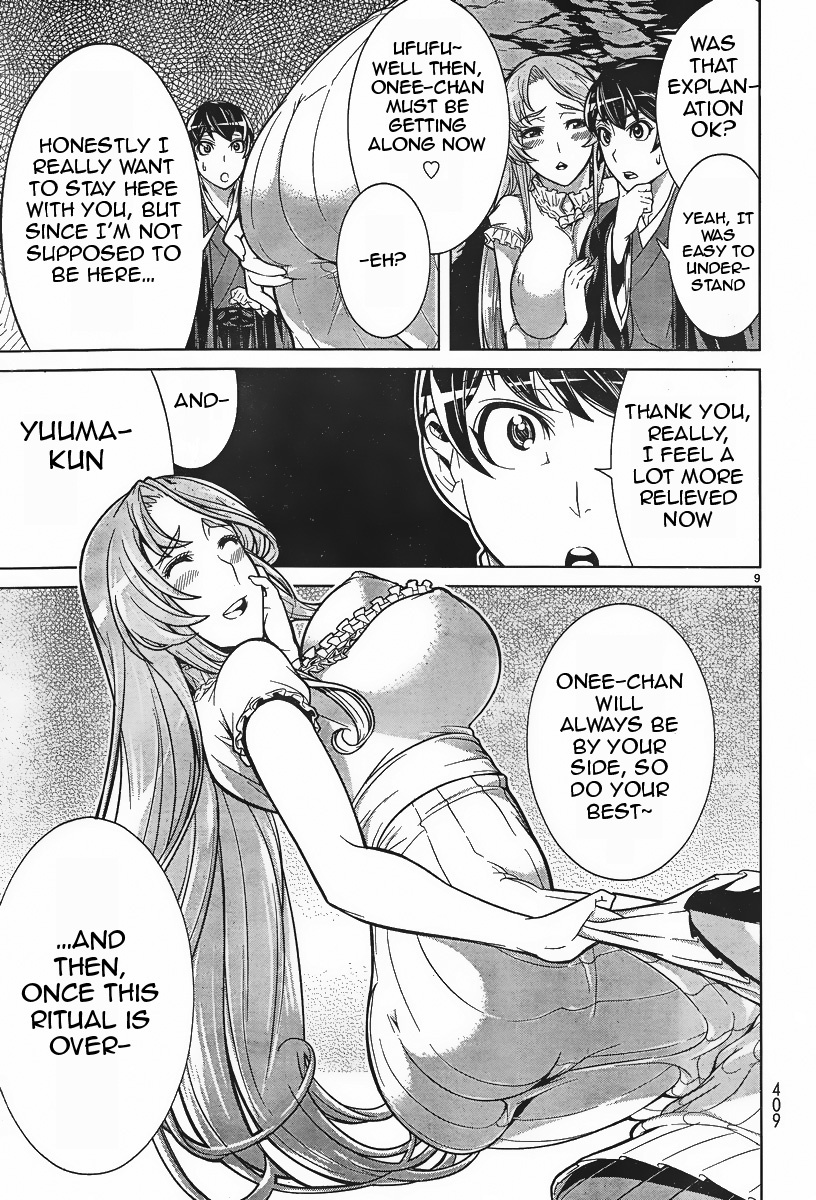 Kyuusen no Shima Chapter 3 page 9 - Chapter 3: Tradition, Twisting and Ensnaring