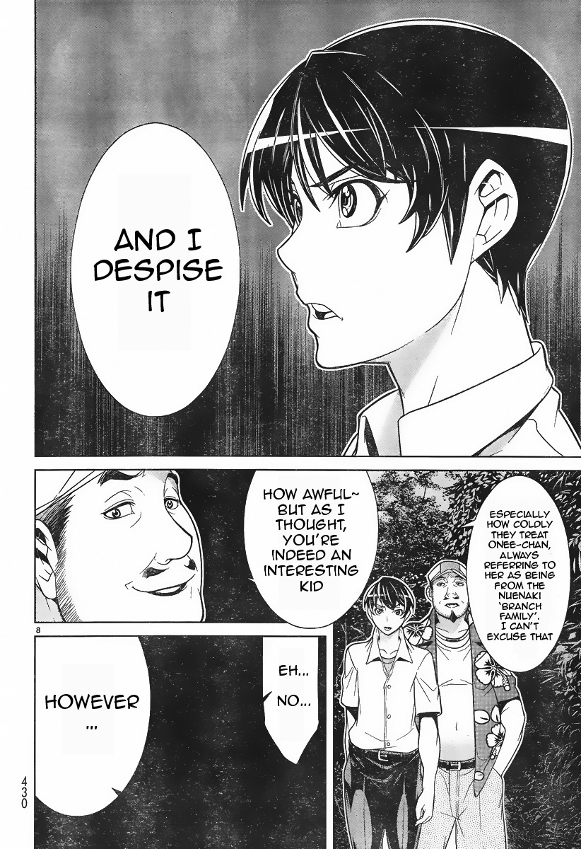 Kyuusen no Shima Chapter 4 page 8 - Chapter 4: Still Unable to See Deep Into the Darkness