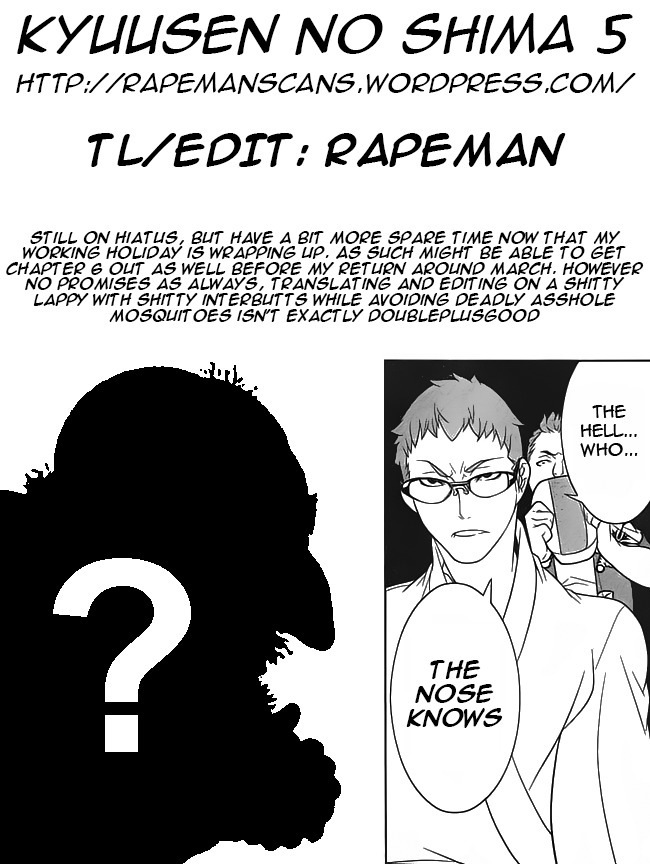 Kyuusen no Shima Chapter 5 page 31 - Chapter 5: Stained in Tradition