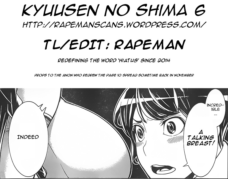 Kyuusen no Shima Chapter 6 page 30 - Chapter 6: The God is Alive, The God is Alive, Deep in the Darkness