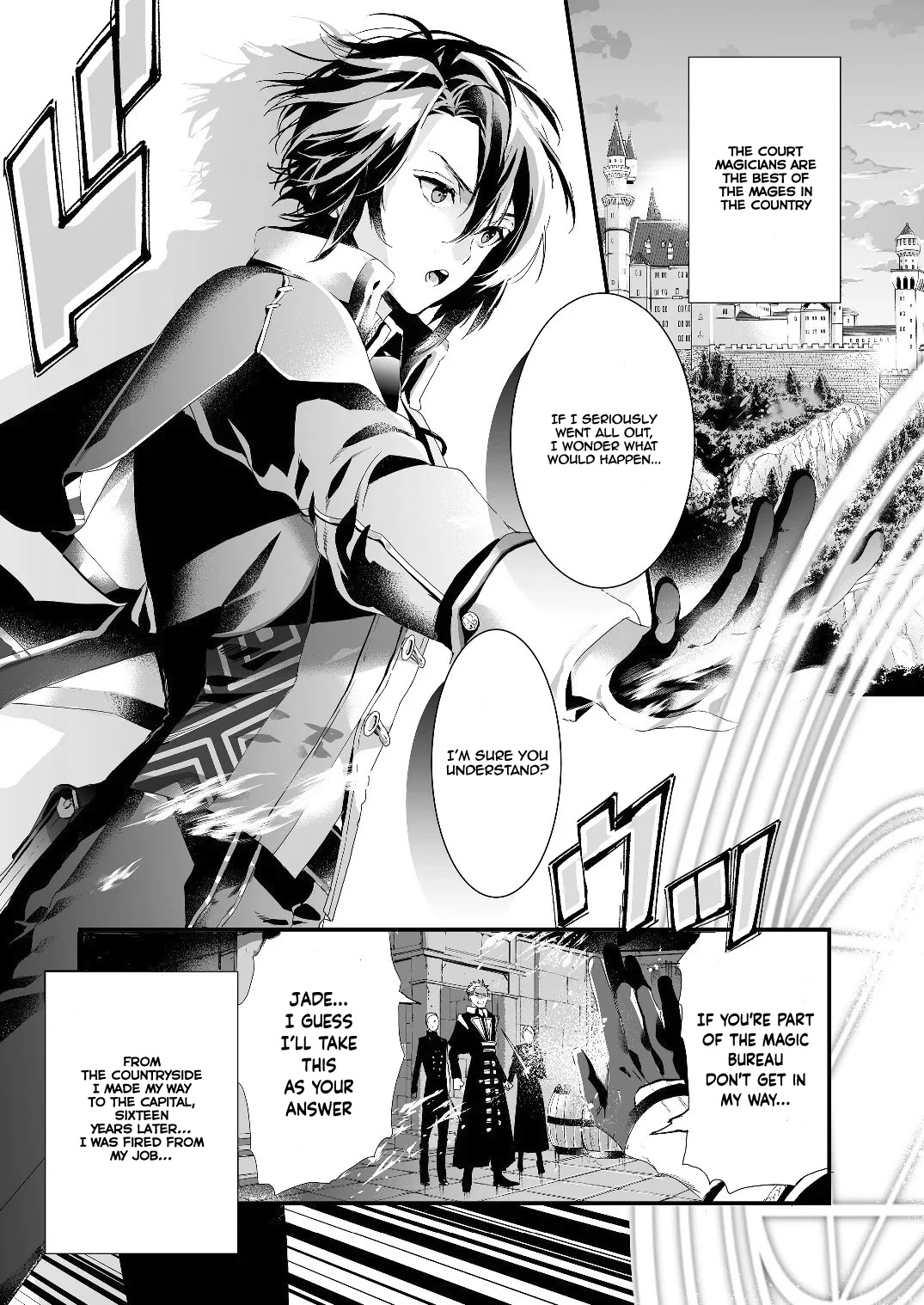 Kyuutei Mahou-shi Kubi ni Nattande,Inaka ni Kaette Mahou-ka no Sensei ni Narimasu Chapter 0 page 4 - Chapter 0