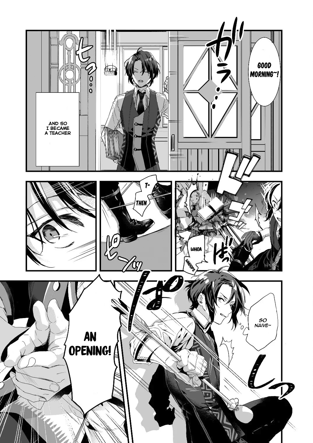 Kyuutei Mahou-shi Kubi ni Nattande,Inaka ni Kaette Mahou-ka no Sensei ni Narimasu Chapter 0 page 6 - Chapter 0