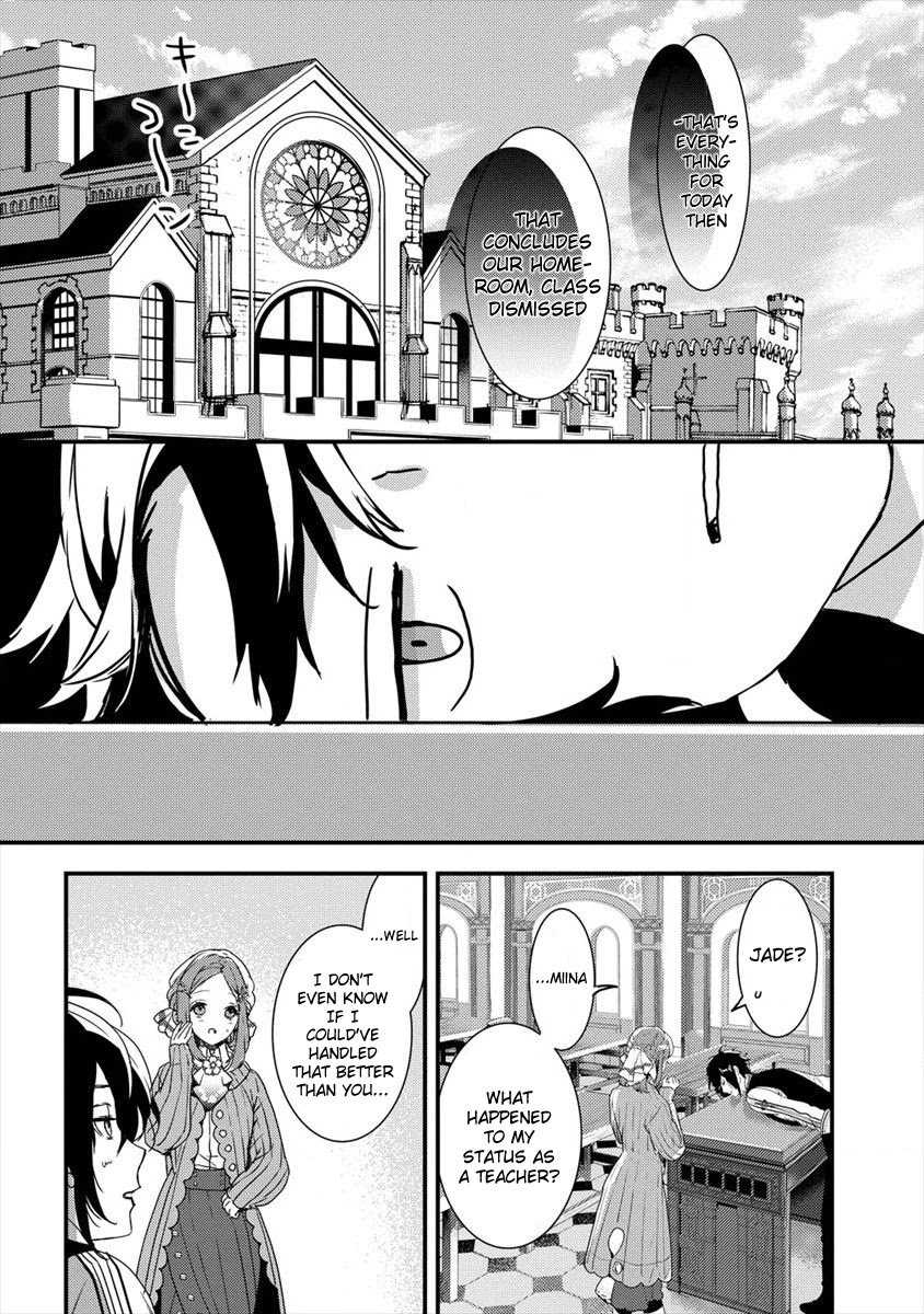 Kyuutei Mahou-shi Kubi ni Nattande,Inaka ni Kaette Mahou-ka no Sensei ni Narimasu Chapter 3 page 8 - Chapter 3: Endeavor Class' Situation