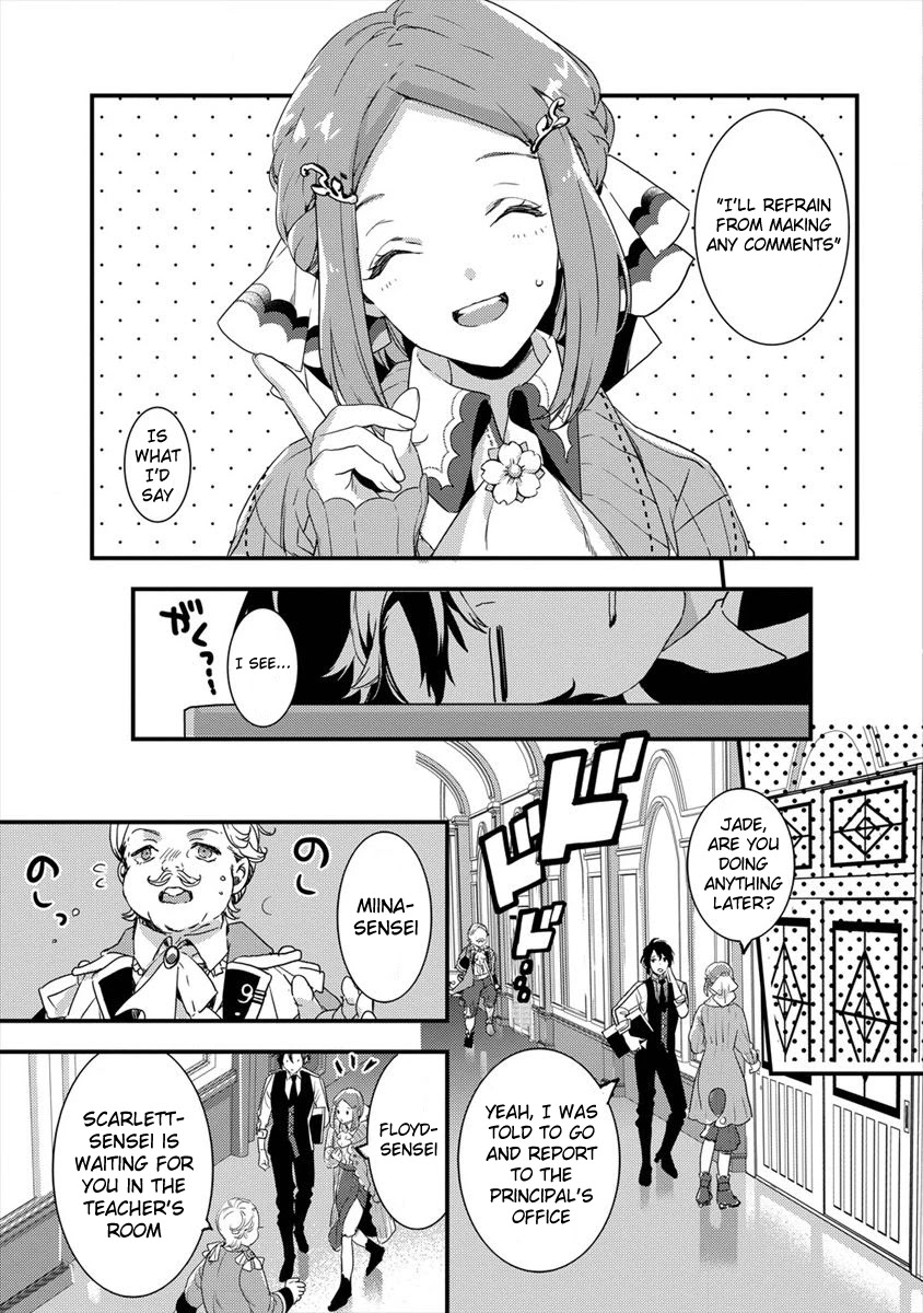 Kyuutei Mahou-shi Kubi ni Nattande,Inaka ni Kaette Mahou-ka no Sensei ni Narimasu Chapter 3 page 9 - Chapter 3: Endeavor Class' Situation