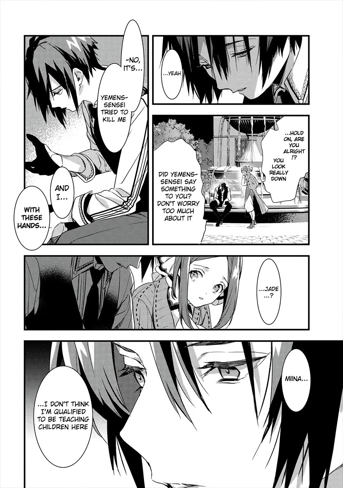 Kyuutei Mahou-shi Kubi ni Nattande,Inaka ni Kaette Mahou-ka no Sensei ni Narimasu Chapter 5 page 22 - Chapter 5: Punishment
