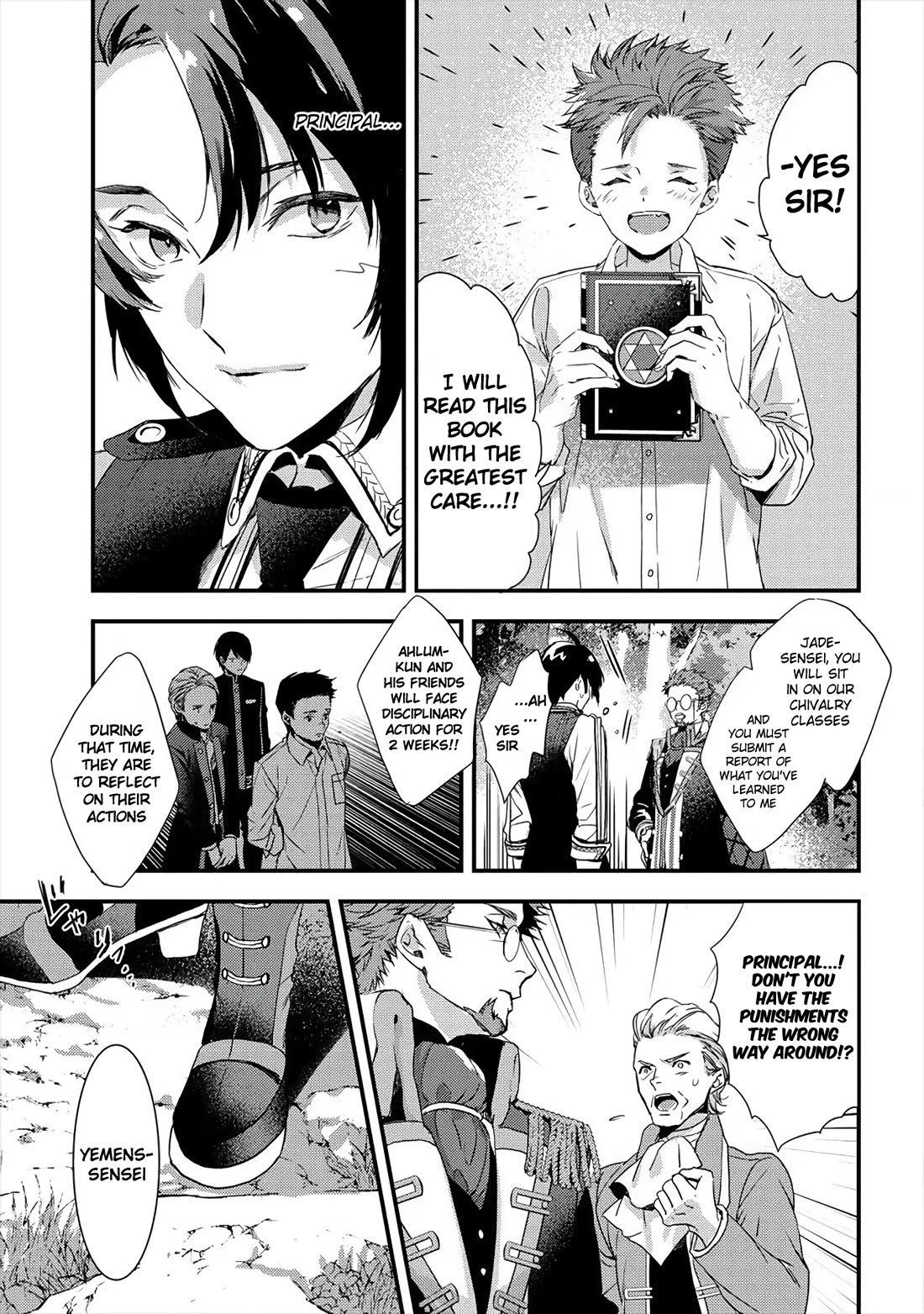 Kyuutei Mahou-shi Kubi ni Nattande,Inaka ni Kaette Mahou-ka no Sensei ni Narimasu Chapter 5 page 5 - Chapter 5: Punishment