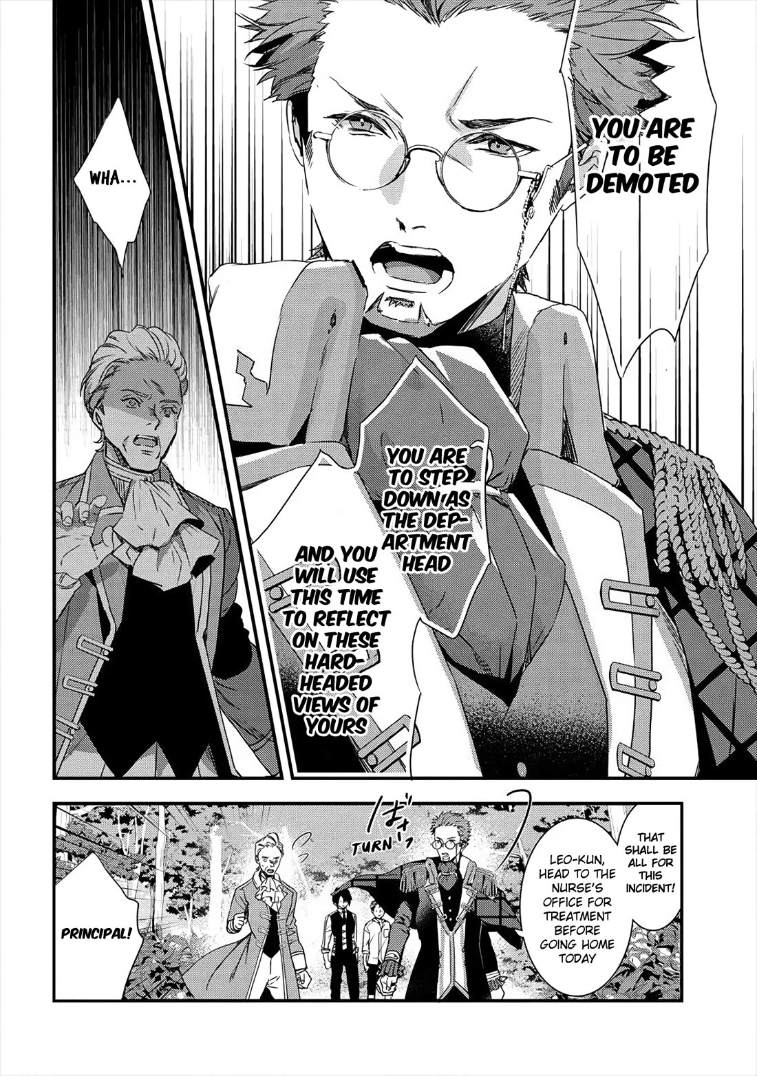 Kyuutei Mahou-shi Kubi ni Nattande,Inaka ni Kaette Mahou-ka no Sensei ni Narimasu Chapter 5 page 6 - Chapter 5: Punishment