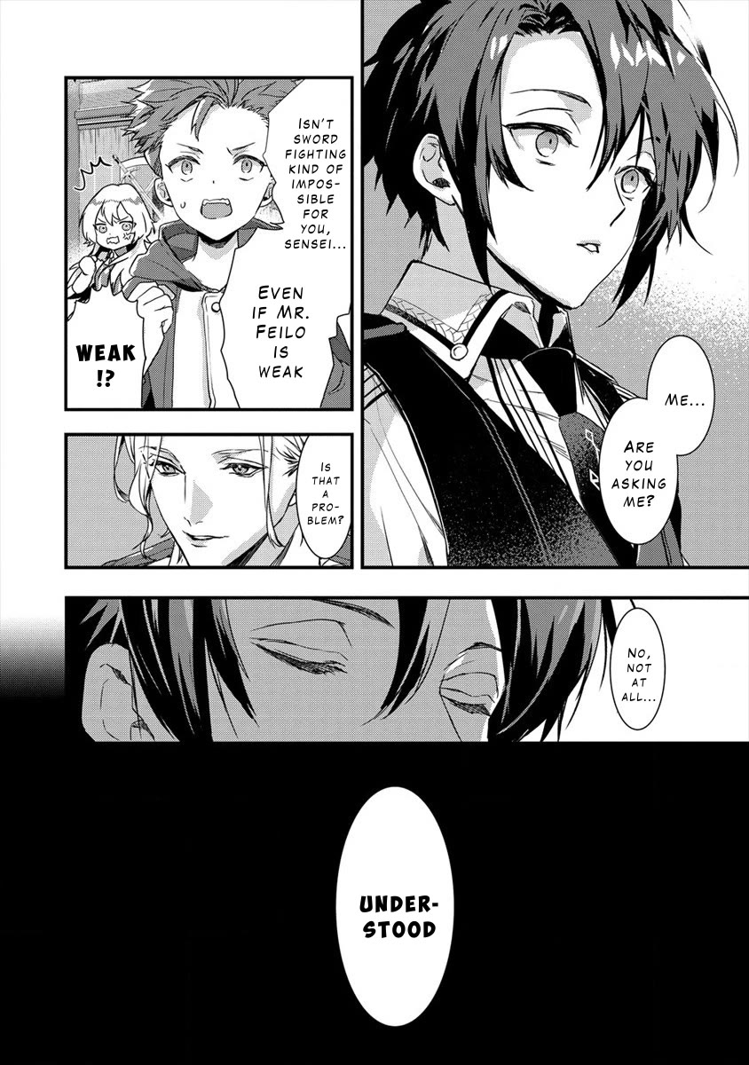 Kyuutei Mahou-shi Kubi ni Nattande,Inaka ni Kaette Mahou-ka no Sensei ni Narimasu Chapter 7 page 14 - Chapter 7: The Rumored Teacher
