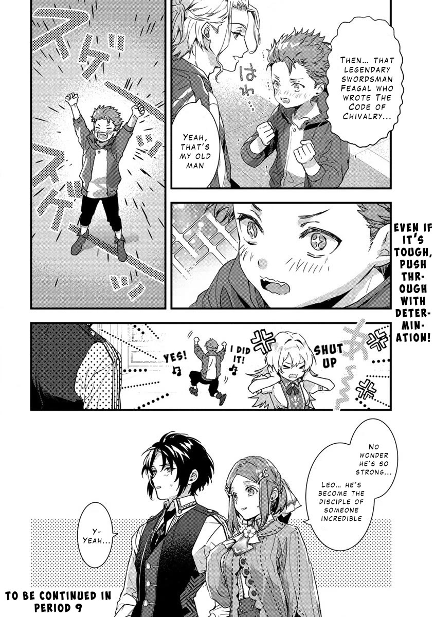 Kyuutei Mahou-shi Kubi ni Nattande,Inaka ni Kaette Mahou-ka no Sensei ni Narimasu Chapter 8 page 18 - Chapter 8: The Heir to the Sword Saint