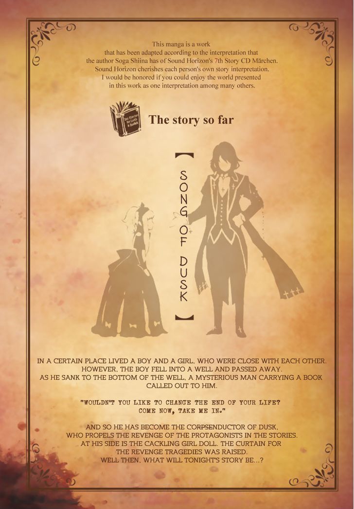 Kyuuyaku Marchen Chapter 2 page 3 - Chapter 2 : 2nd Night: The Burnt Witch (pt.1)