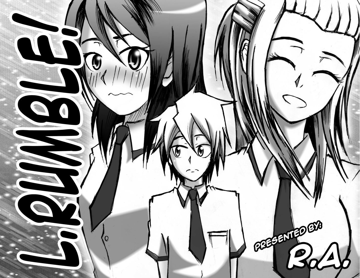 L.Rumble! Chapter 1 page 2 - Chapter 1 : "Classes, Crushes and Names"