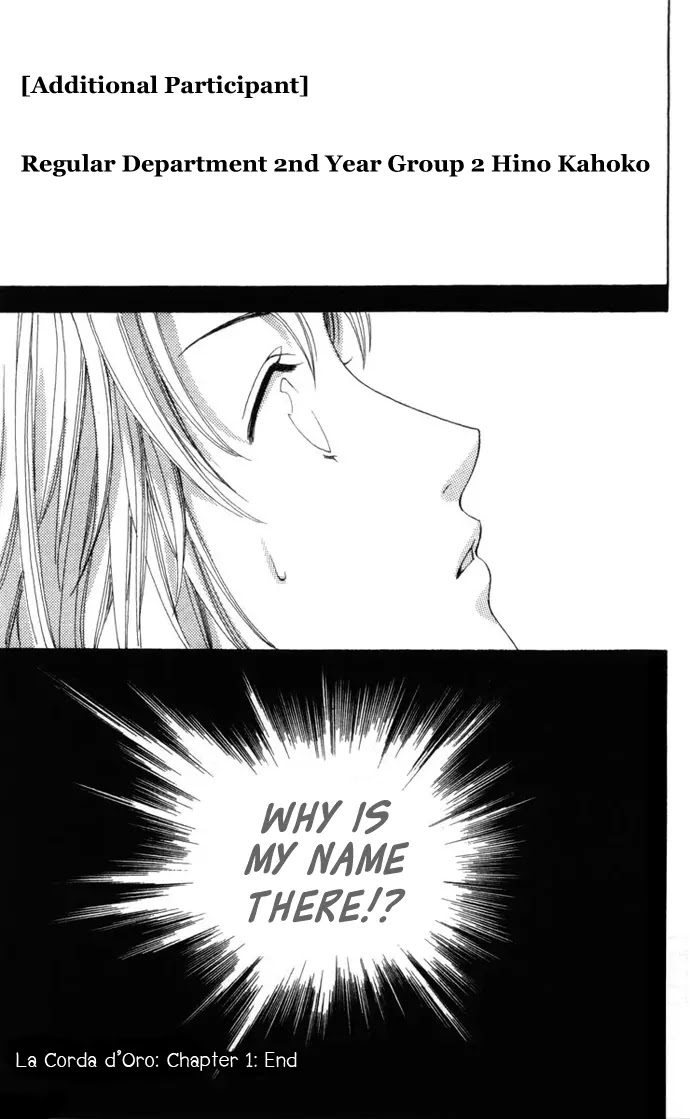 La Corda D'Oro Chapter 1.2 page 25 - Chapter 1.2