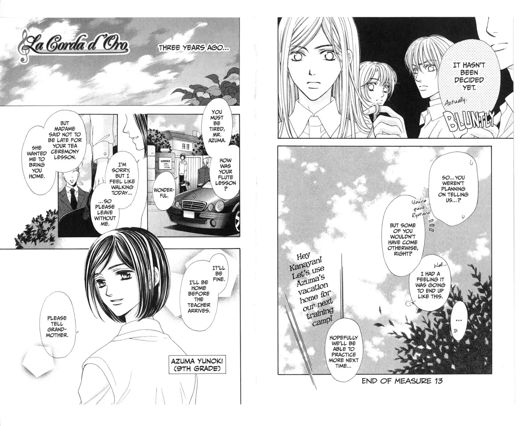 La Corda D'Oro Chapter 11.1 page 2 - Chapter 11.1