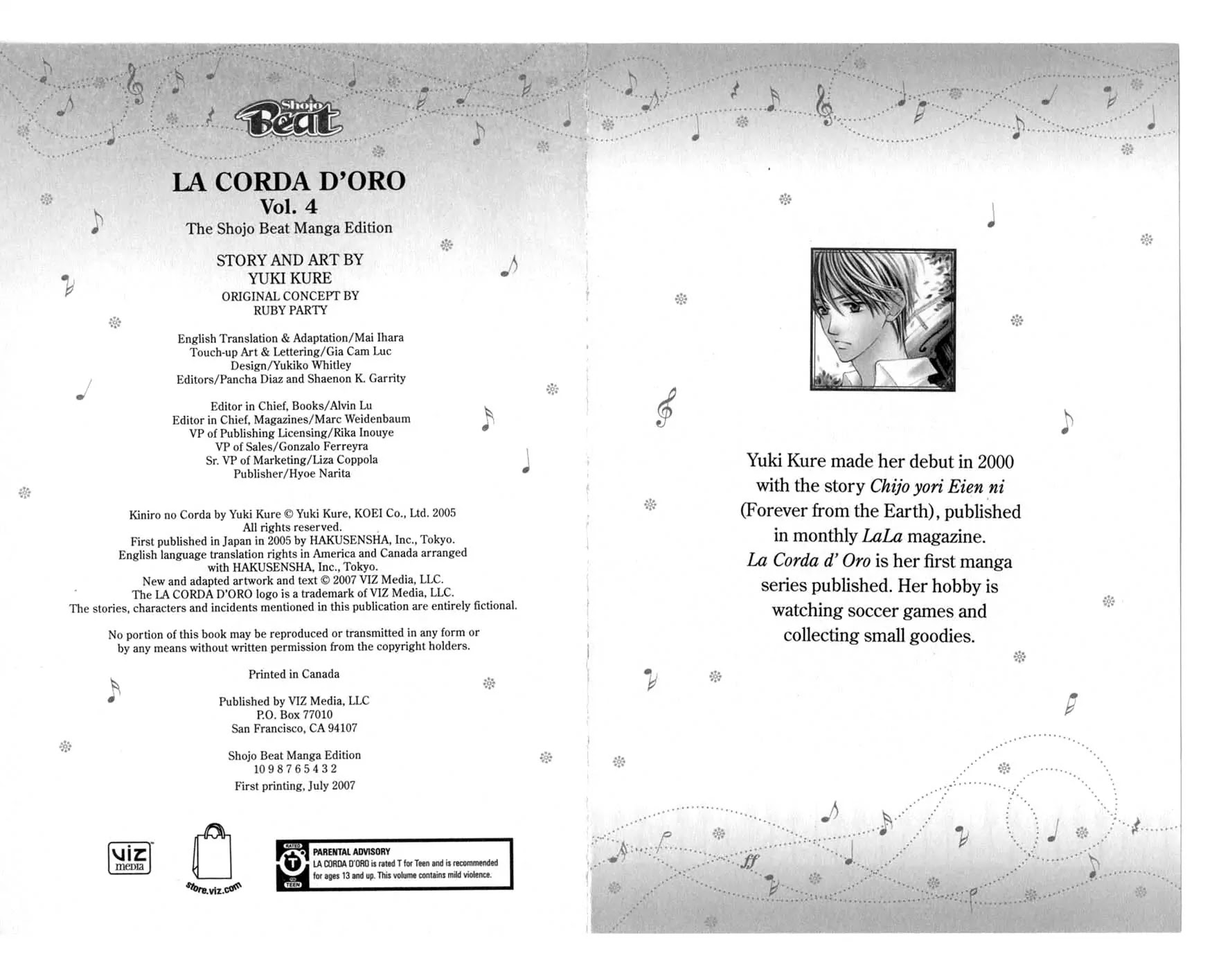 La Corda D'Oro Chapter 16.1 page 10 - Chapter 16.1